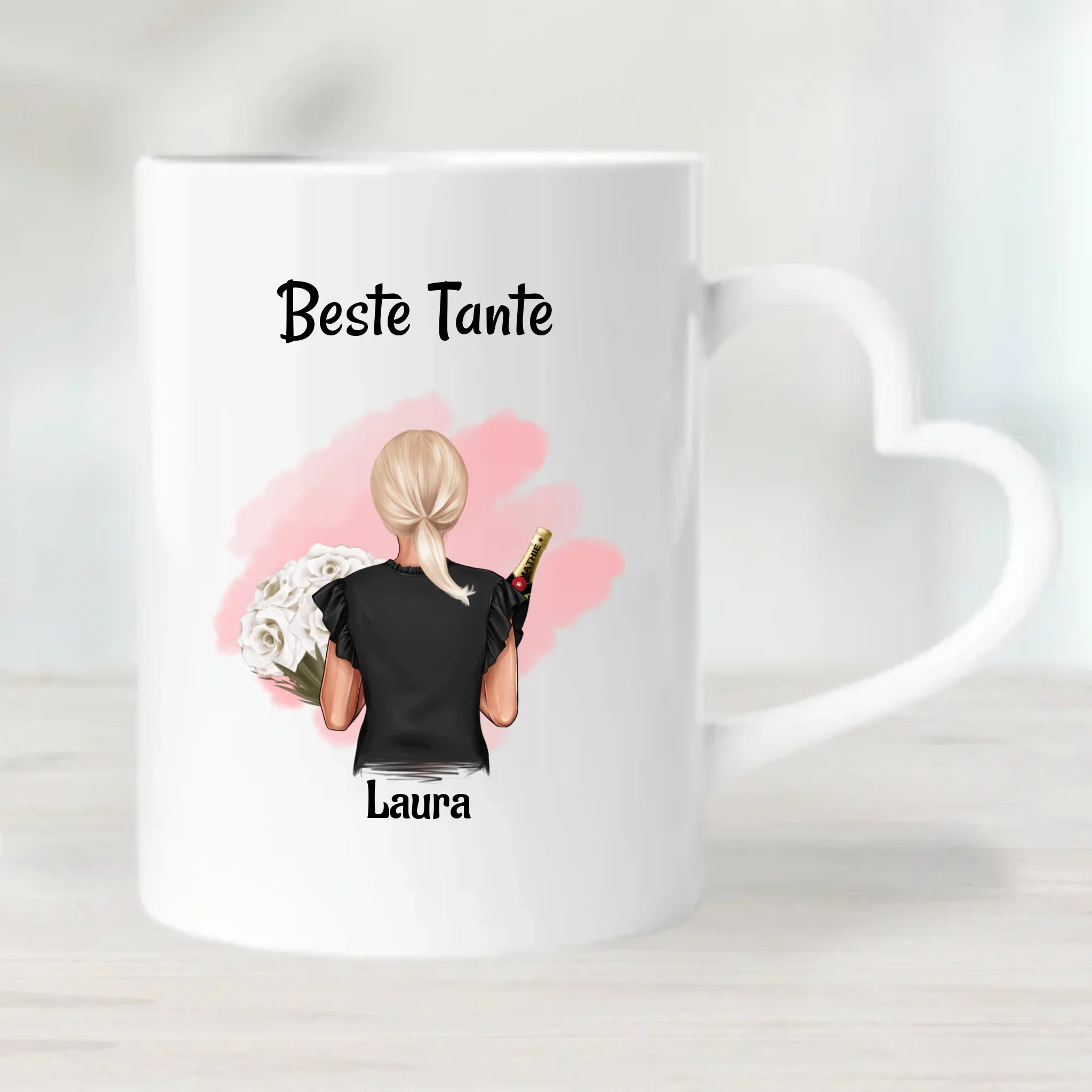 Beste Tante Tasse Geschenk personalisiert - Cantty