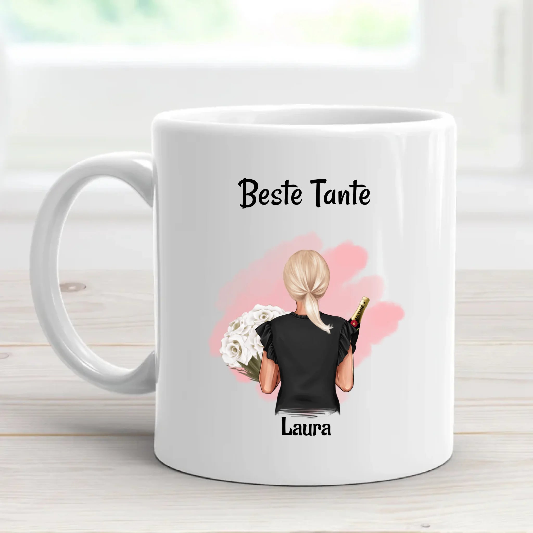 Beste Tante Tasse Geschenk personalisiert - Cantty