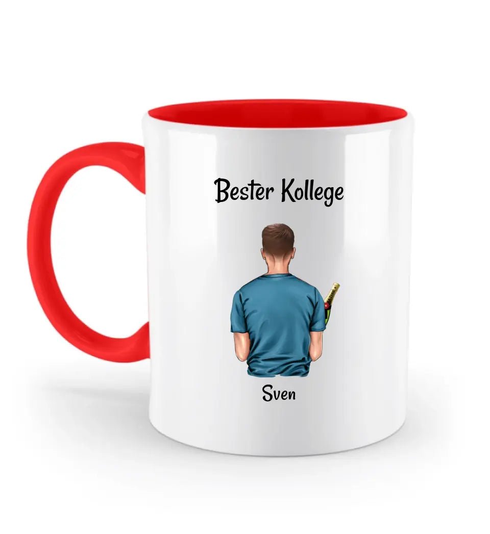 Bester Kollege Tasse Geschenk personalisiert - Cantty