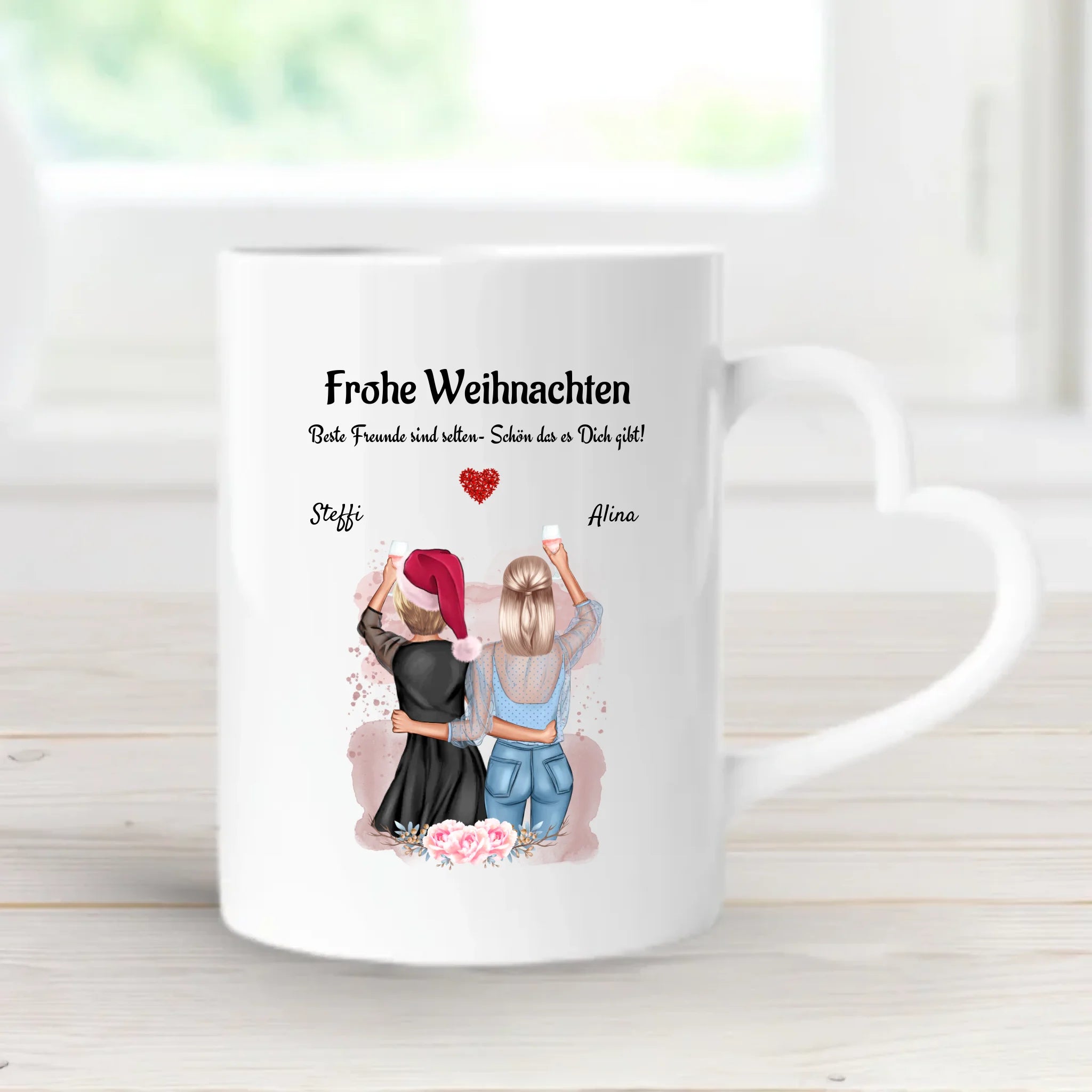 BFF Weihnachtsgeschenk Tasse beste Freundin - Cantty