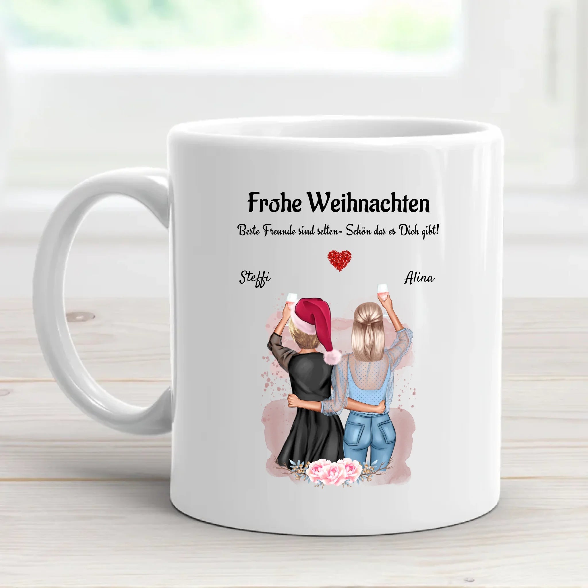 BFF Weihnachtsgeschenk Tasse beste Freundin - Cantty