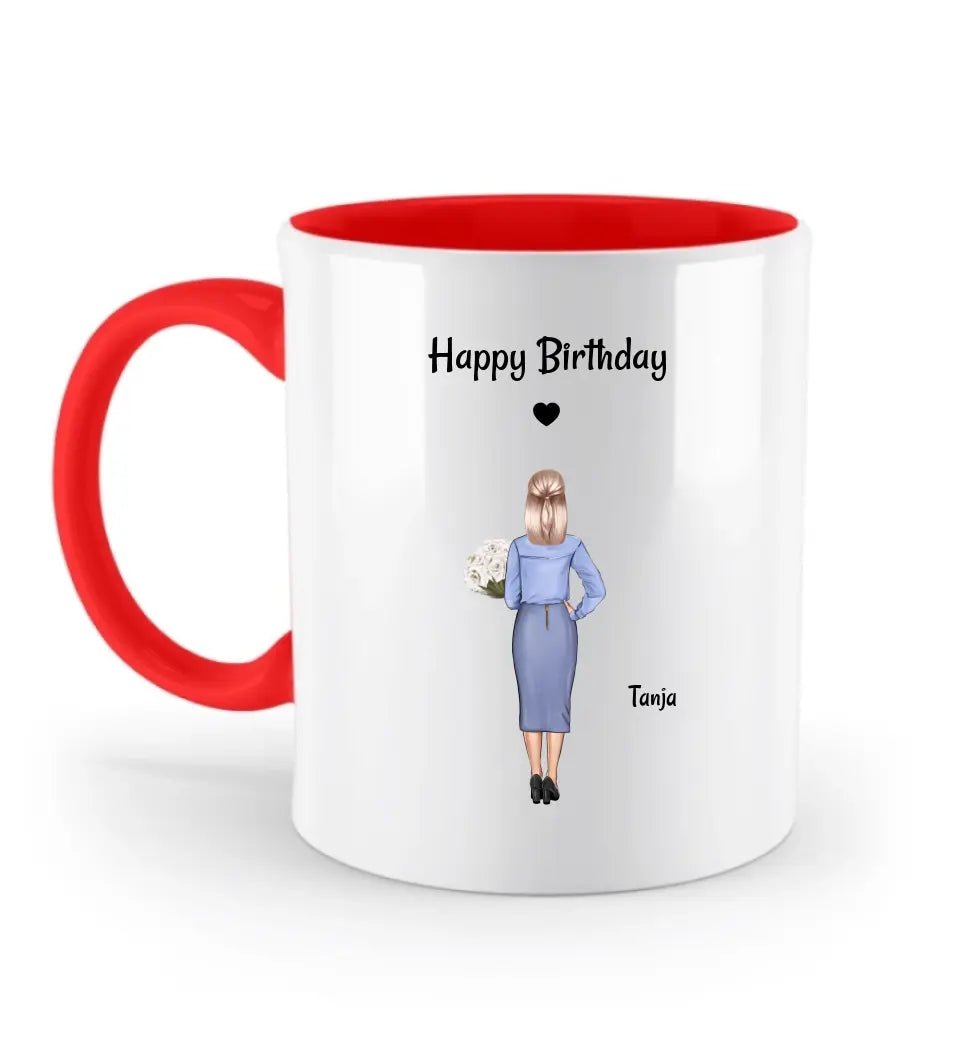 Chefin Tasse Geschenk personalisiert - Cantty