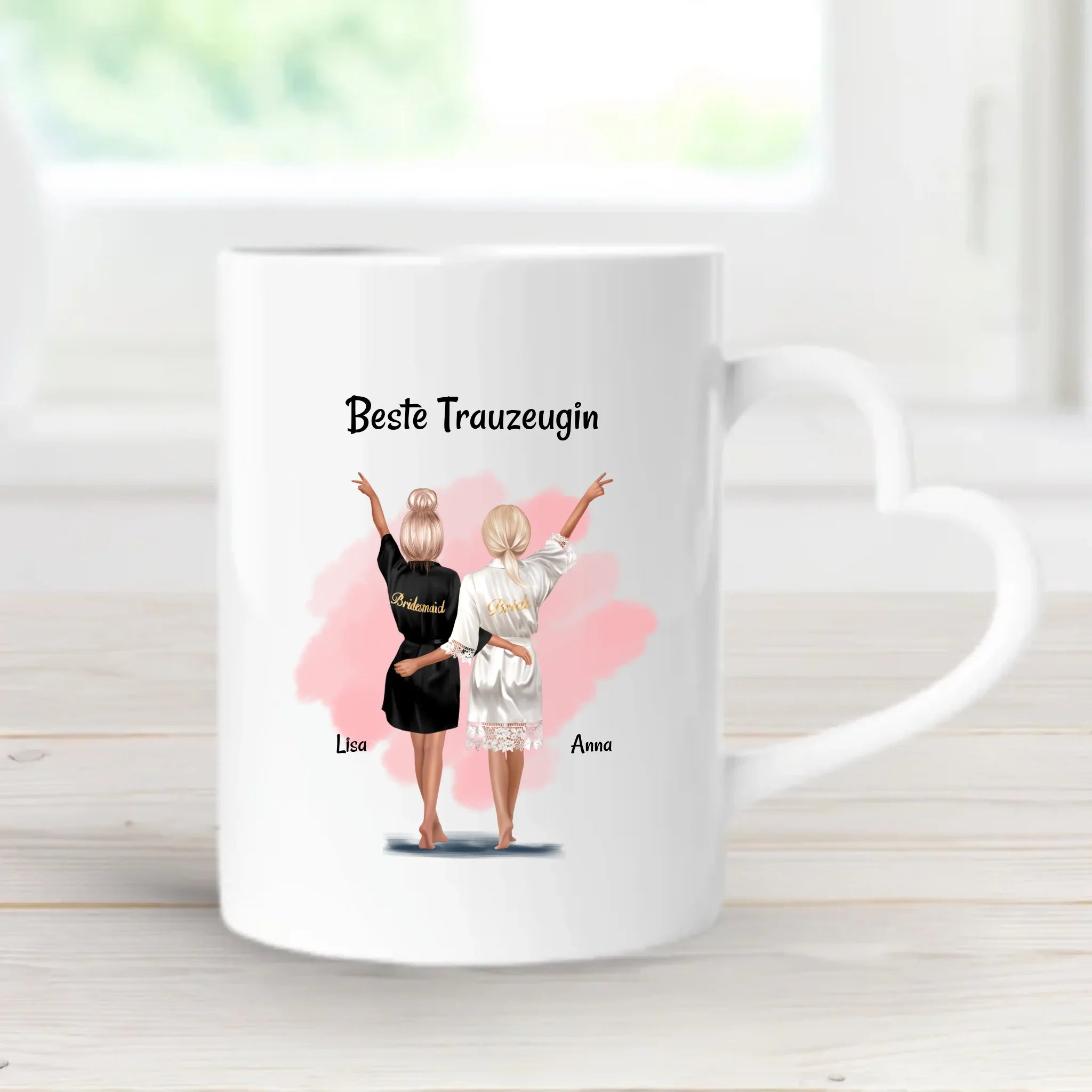 Danke Tasse Trauzeugin personalisiert, Danke sagen - Cantty