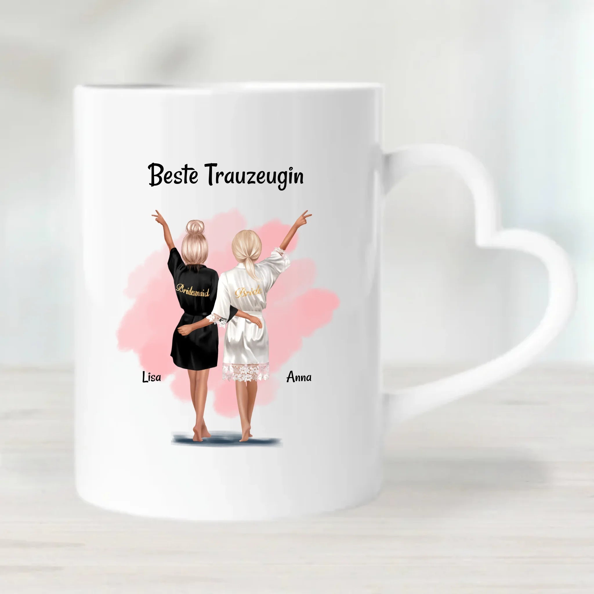 Danke Tasse Trauzeugin personalisiert, Danke sagen - Cantty