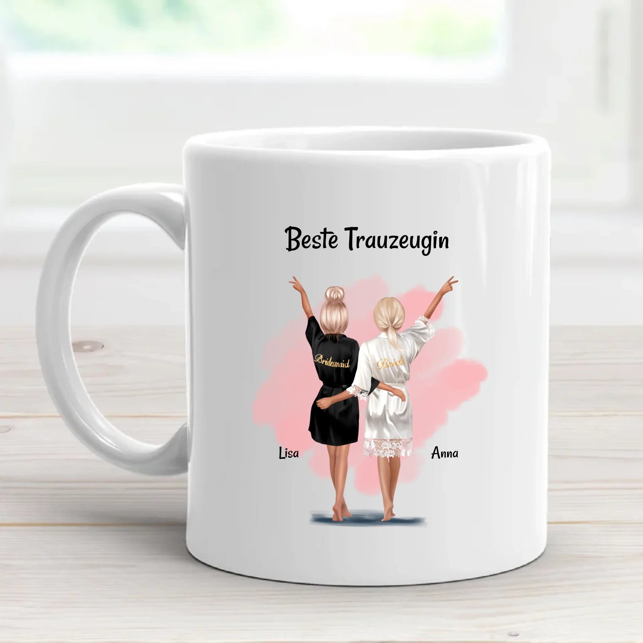 Danke Tasse Trauzeugin personalisiert, Danke sagen - Cantty