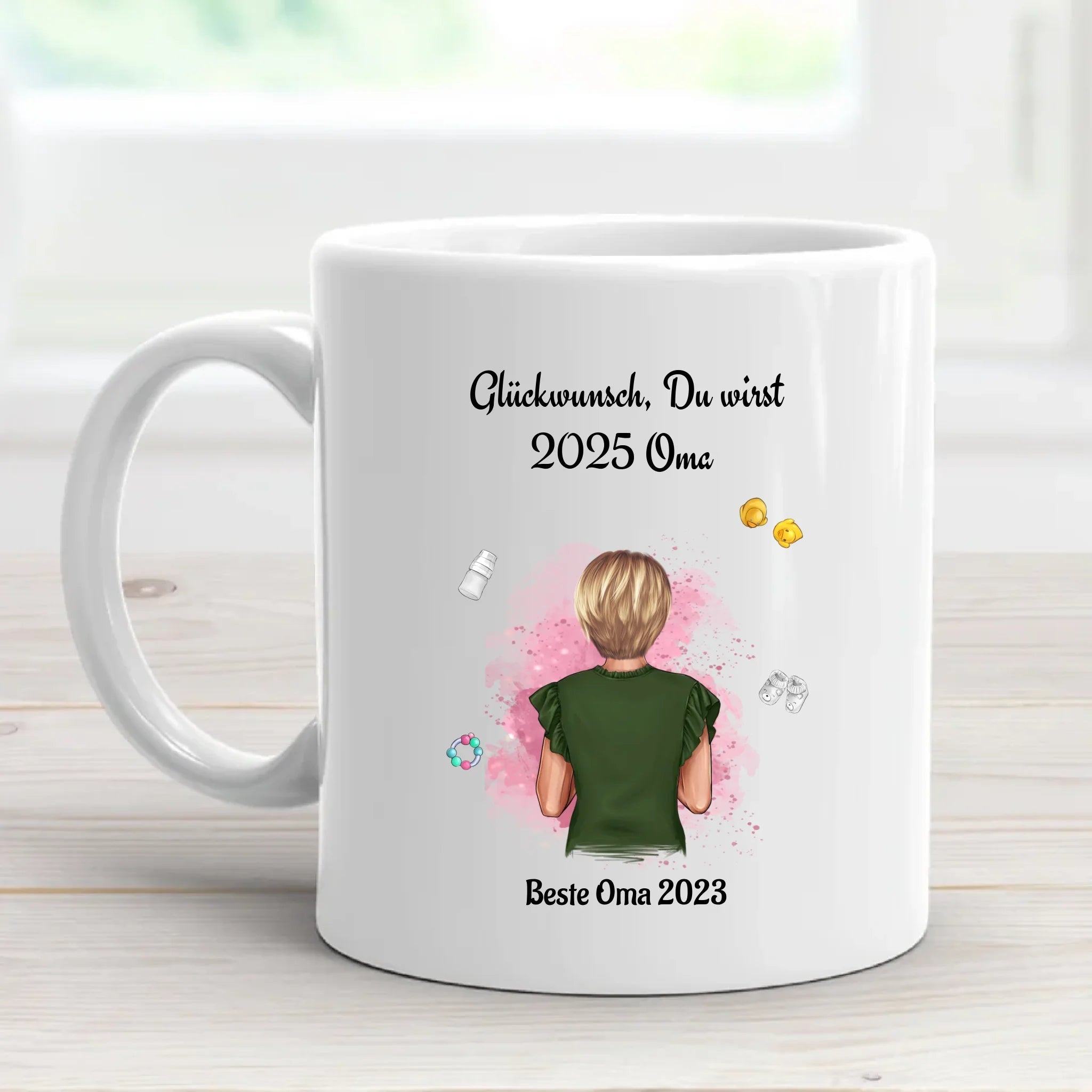 Du wirst Oma Geschenk Tasse zur Schwangerschaft - Cantty