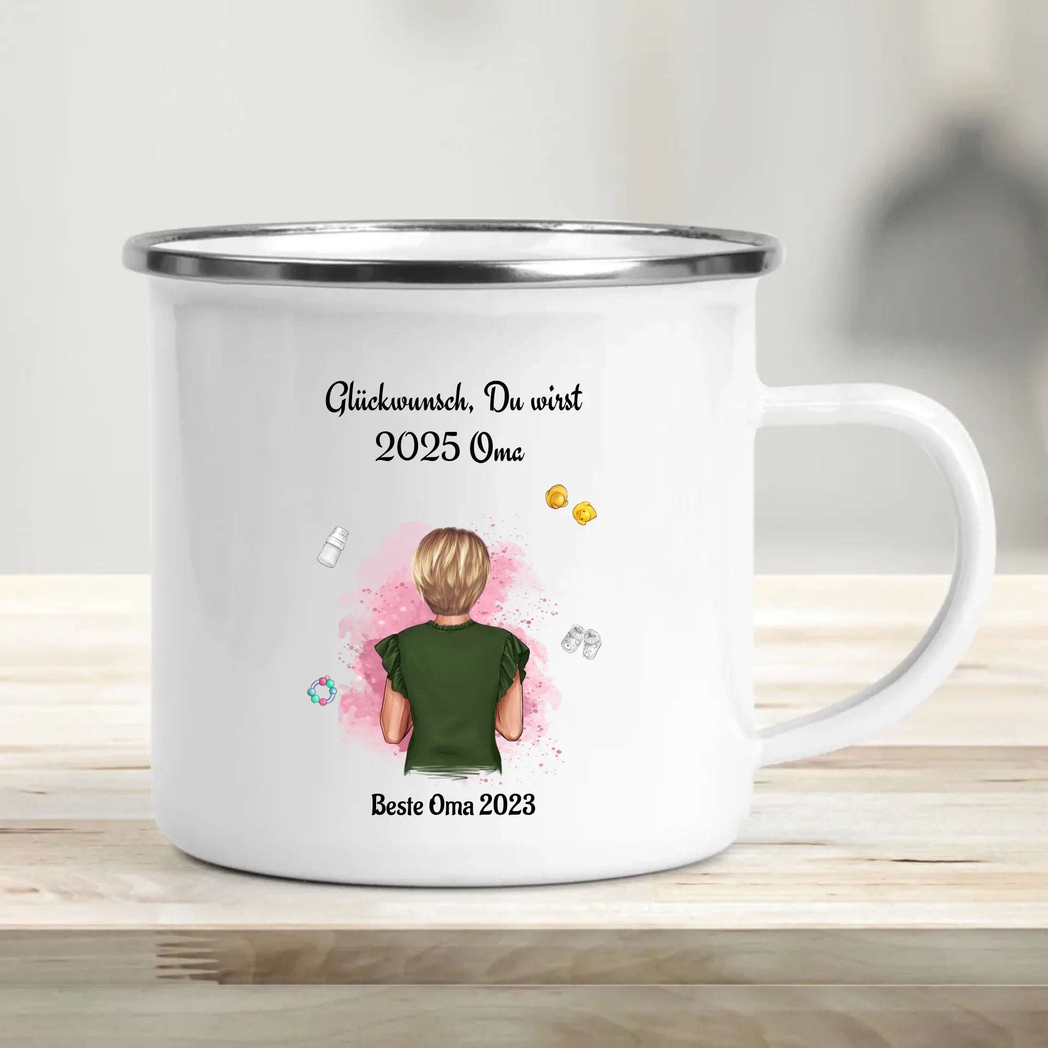 Du wirst Oma Geschenk Tasse zur Schwangerschaft - Cantty
