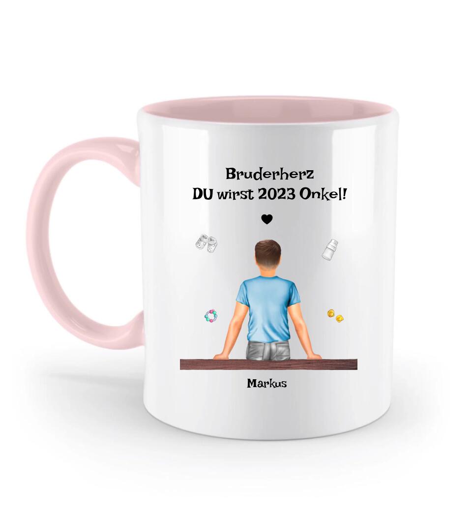 Du wirst Onkel Geschenk Tasse zur Schwangerschaft - Cantty