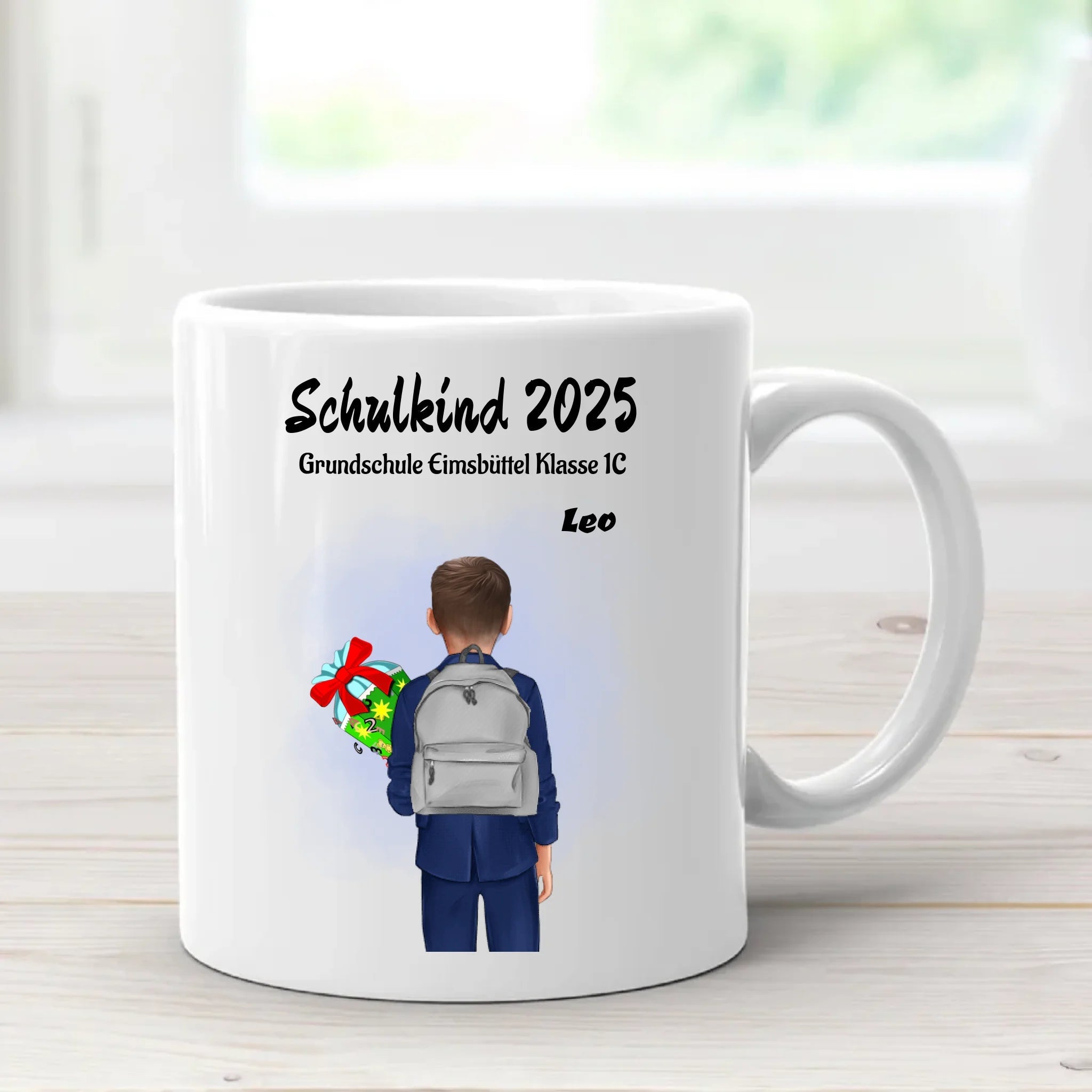 Einschulung Geschenk Junge Tasse Schulkind - Cantty