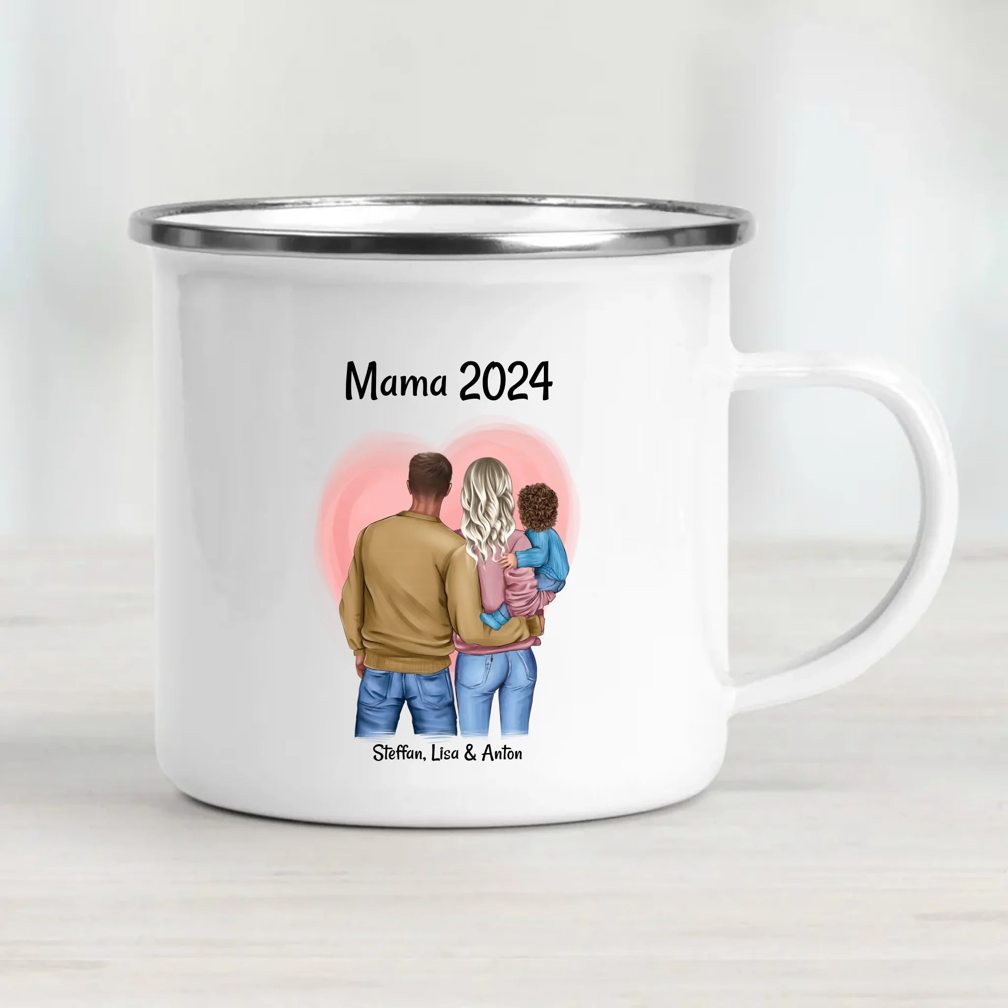 Erster Muttertagsgeschenk Tasse personalisiert - Cantty