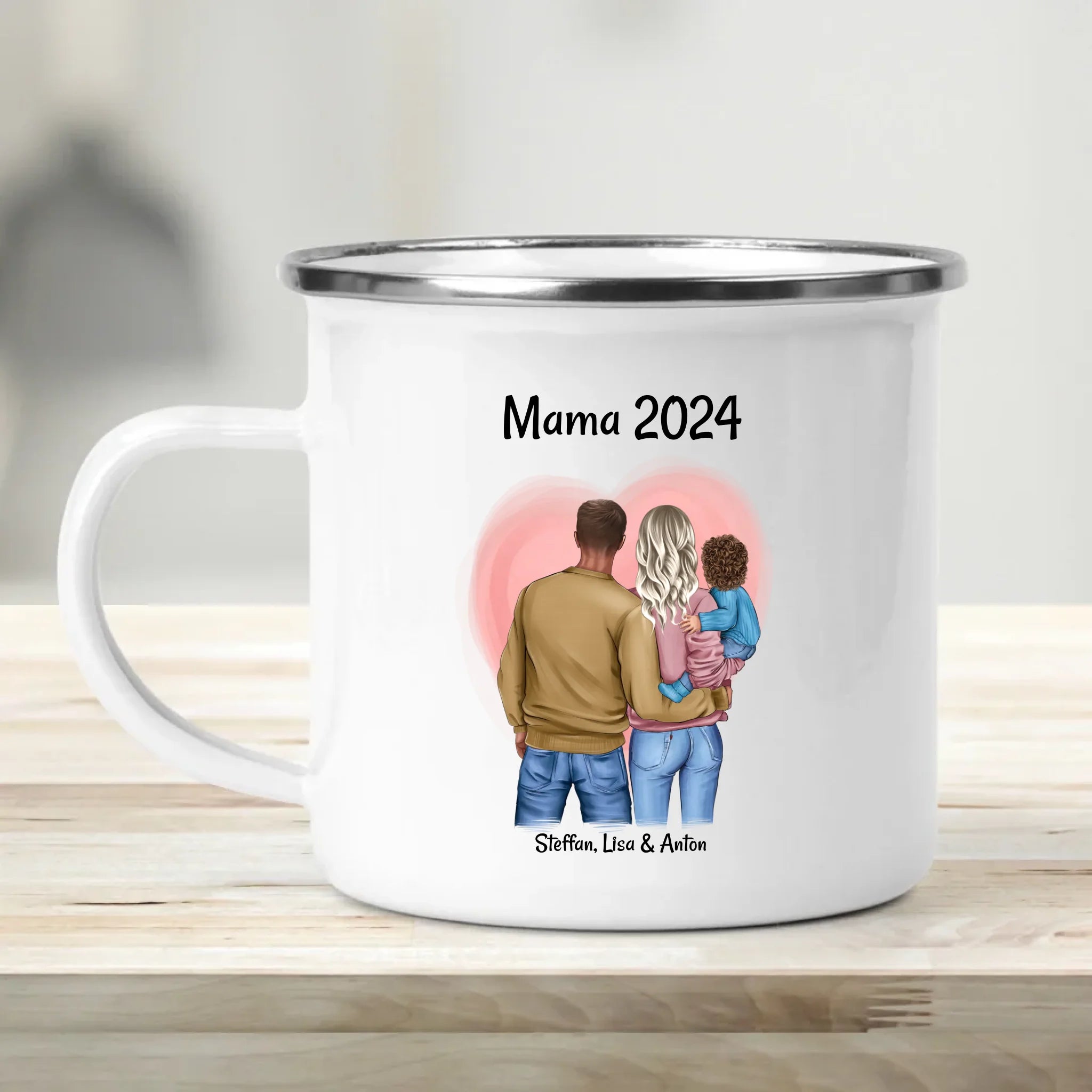 Erster Muttertagsgeschenk Tasse personalisiert - Cantty