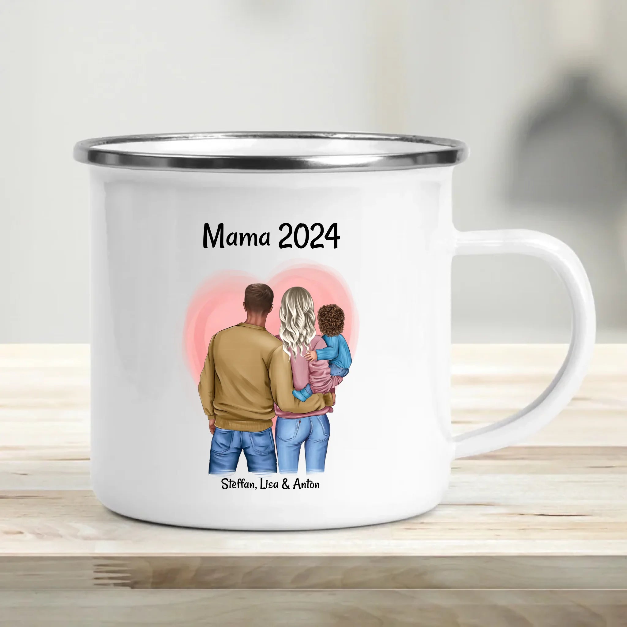 Erster Muttertagsgeschenk Tasse personalisiert - Cantty