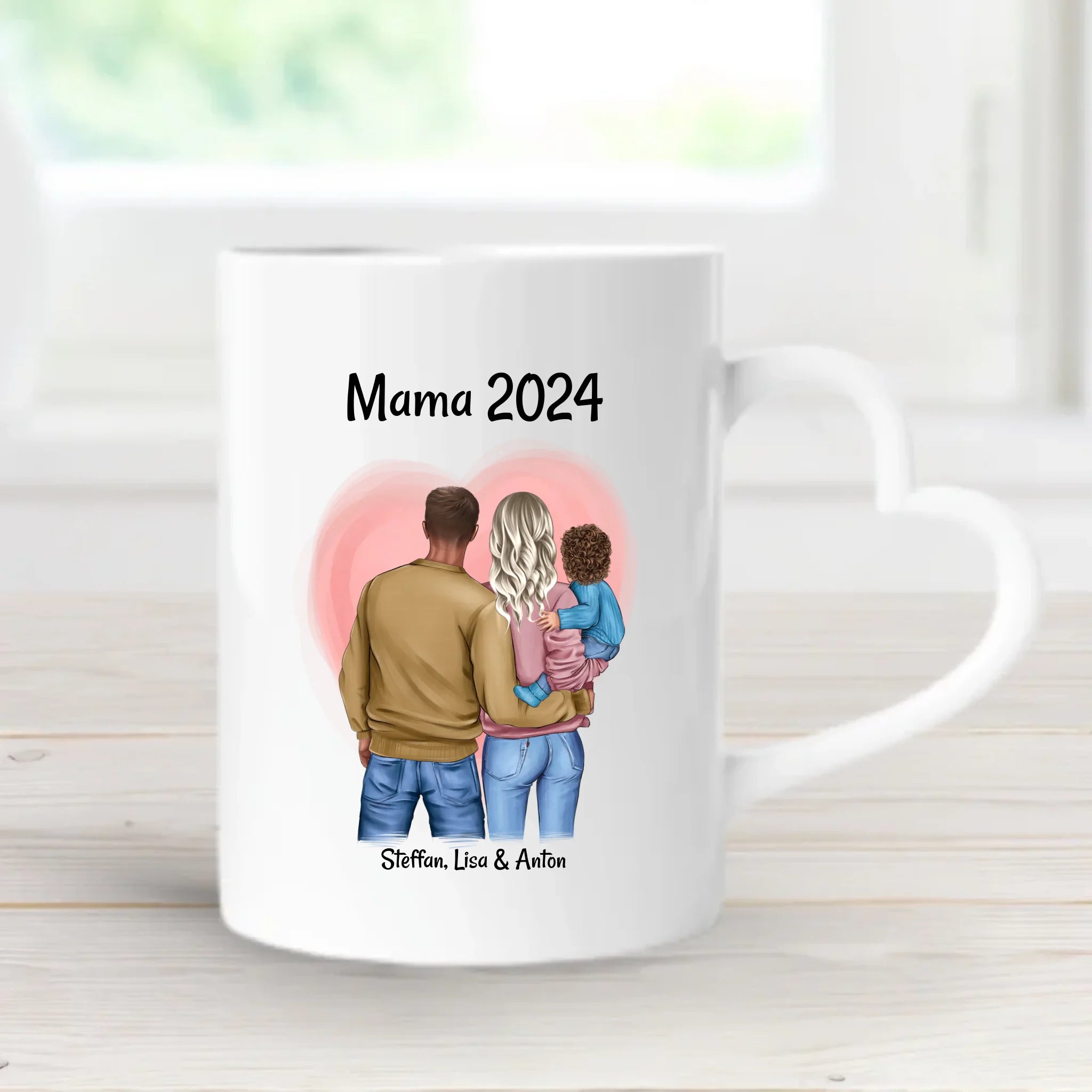 Erster Muttertagsgeschenk Tasse personalisiert - Cantty