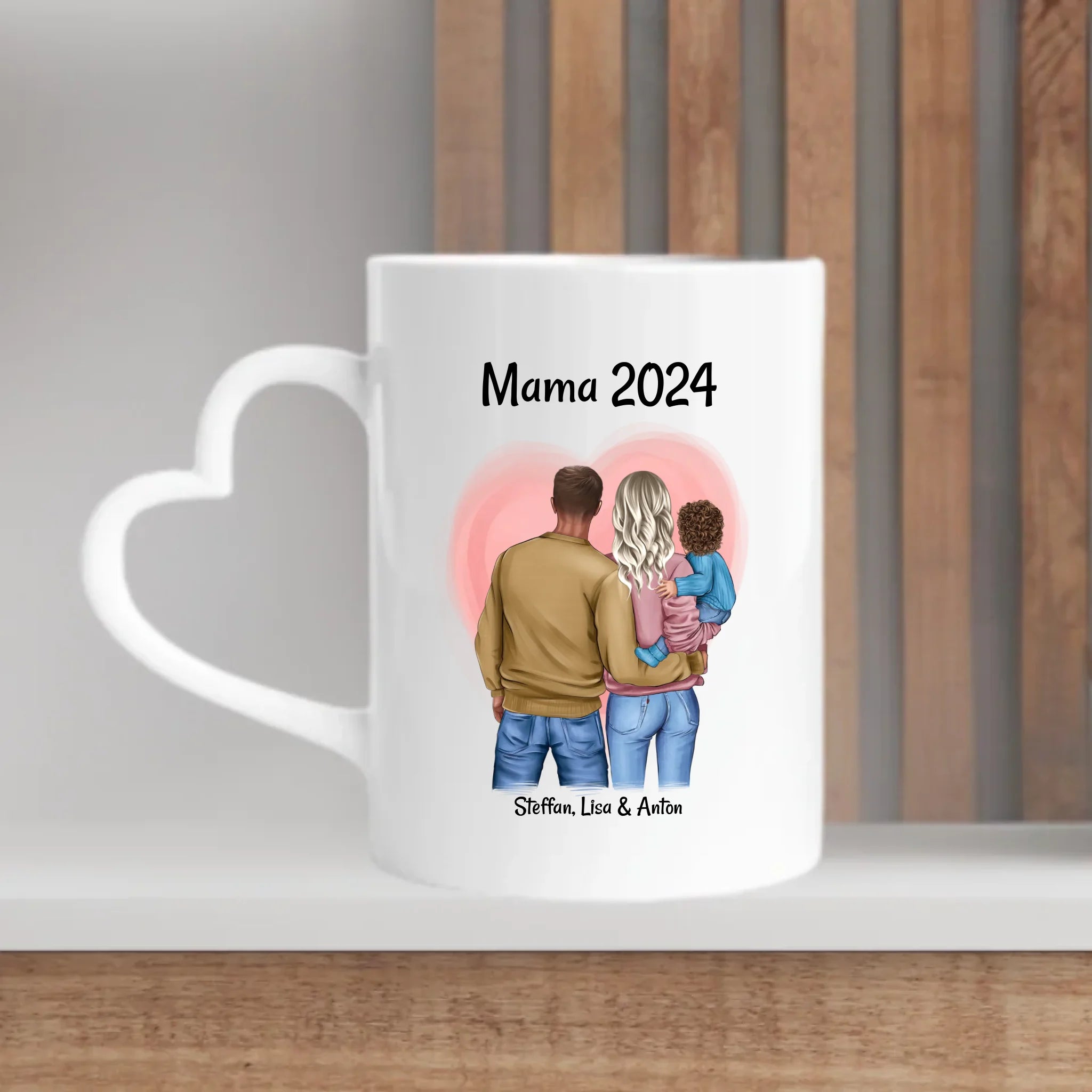 Erster Muttertagsgeschenk Tasse personalisiert - Cantty