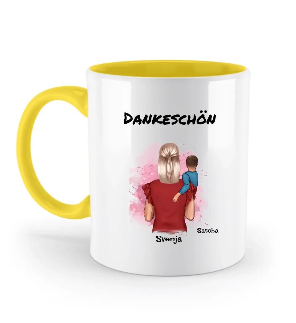 Erzieherin Kita Dankeschön Tasse Geschenk personalisiert - Cantty