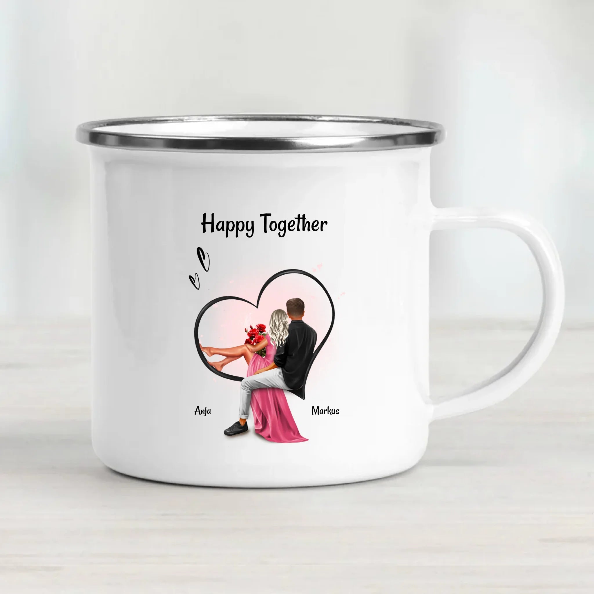 Frau Jahrestagsgeschenk Paar Tasse personalisiert - Cantty