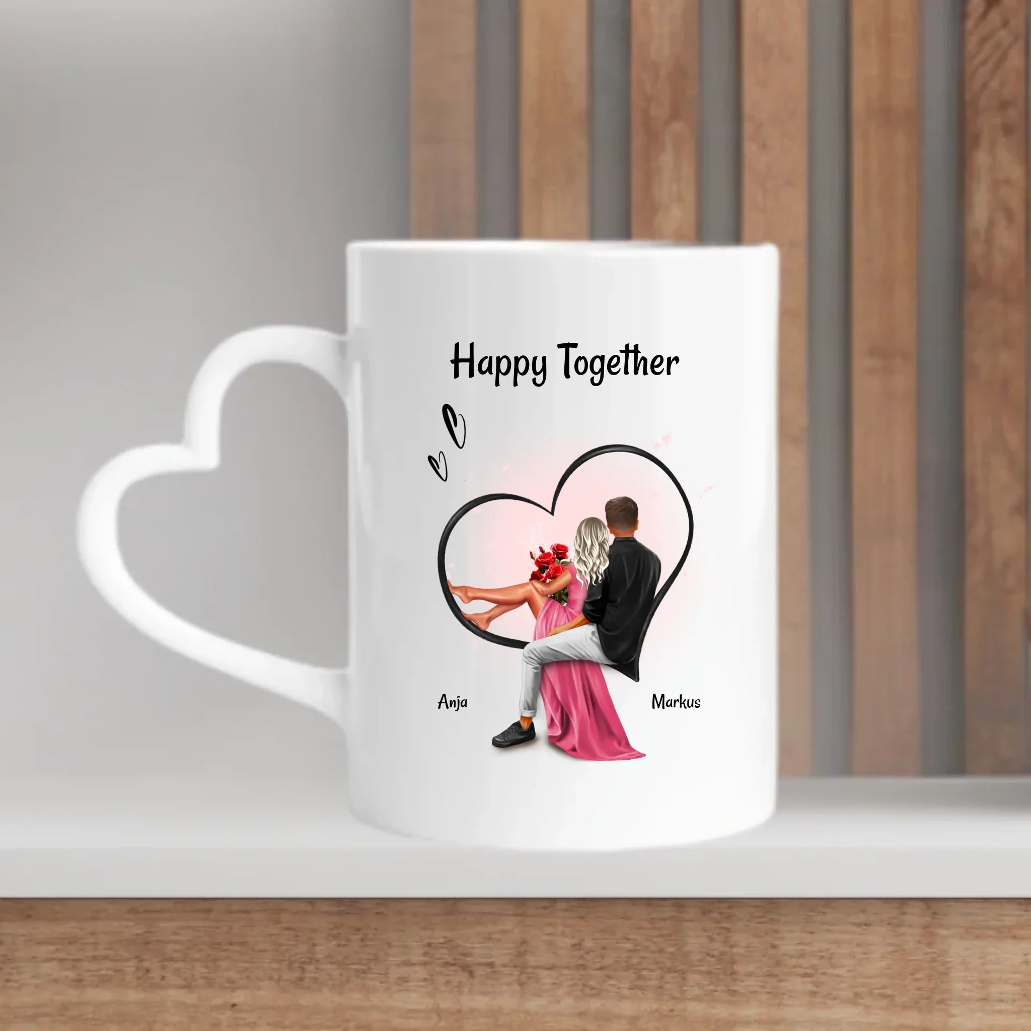 Frau Jahrestagsgeschenk Paar Tasse personalisiert - Cantty