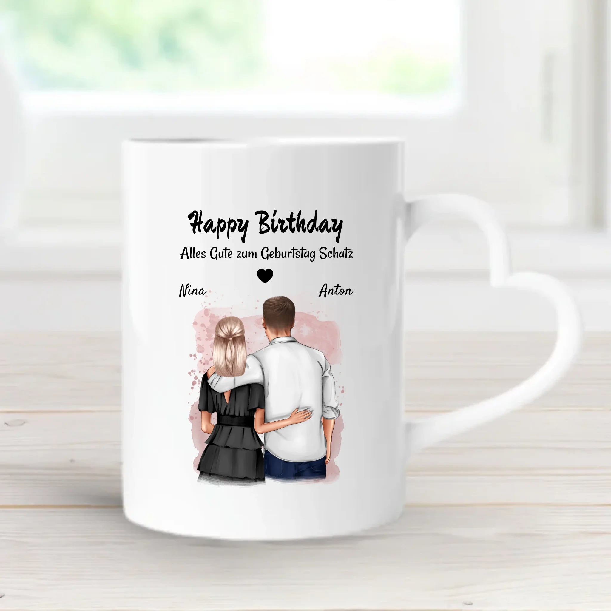 Freund & Freundin Geburtstag Geschenk Tasse personalisiert - Cantty