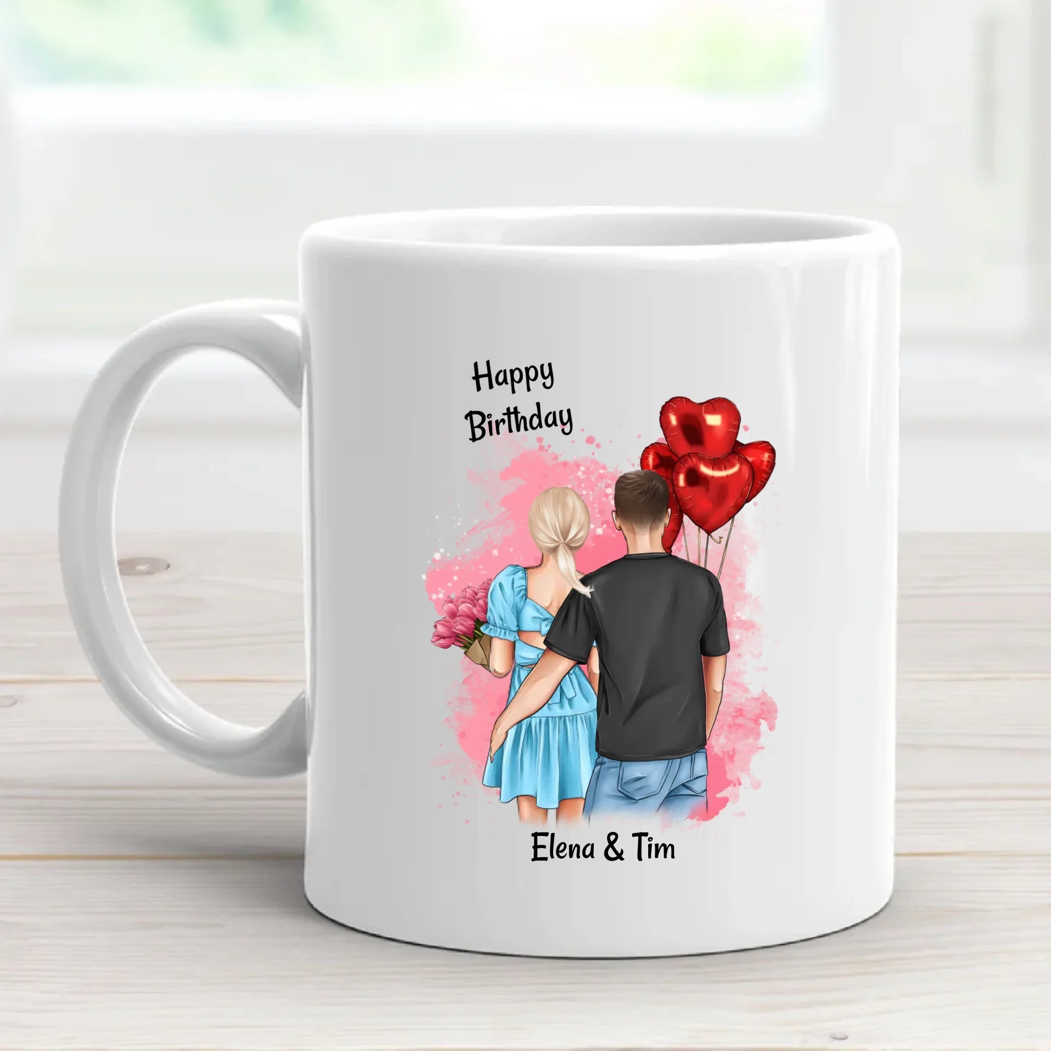Freundin Geburtstag Geschenk Tasse gestalten - Cantty