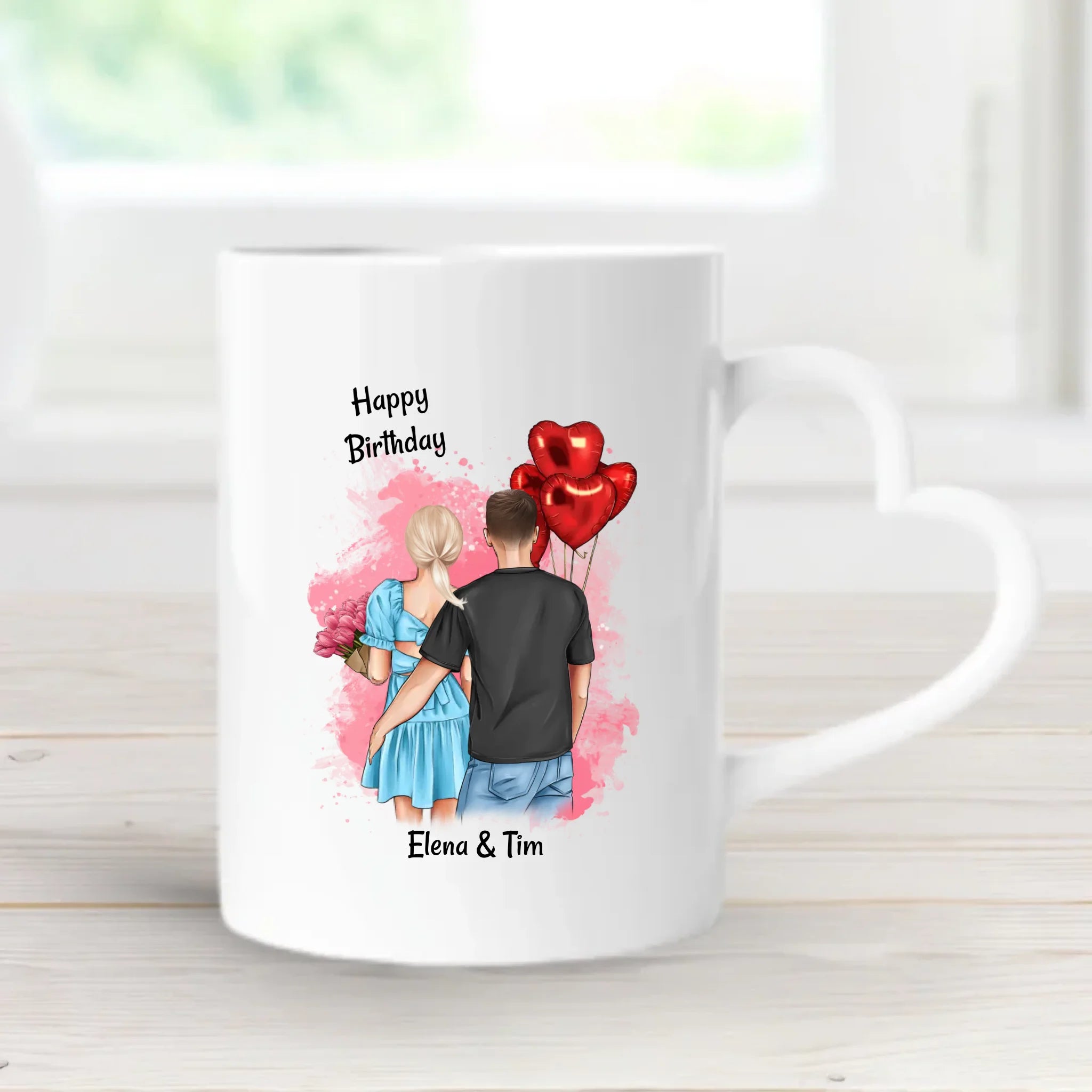 Freundin Geburtstag Geschenk Tasse gestalten - Cantty