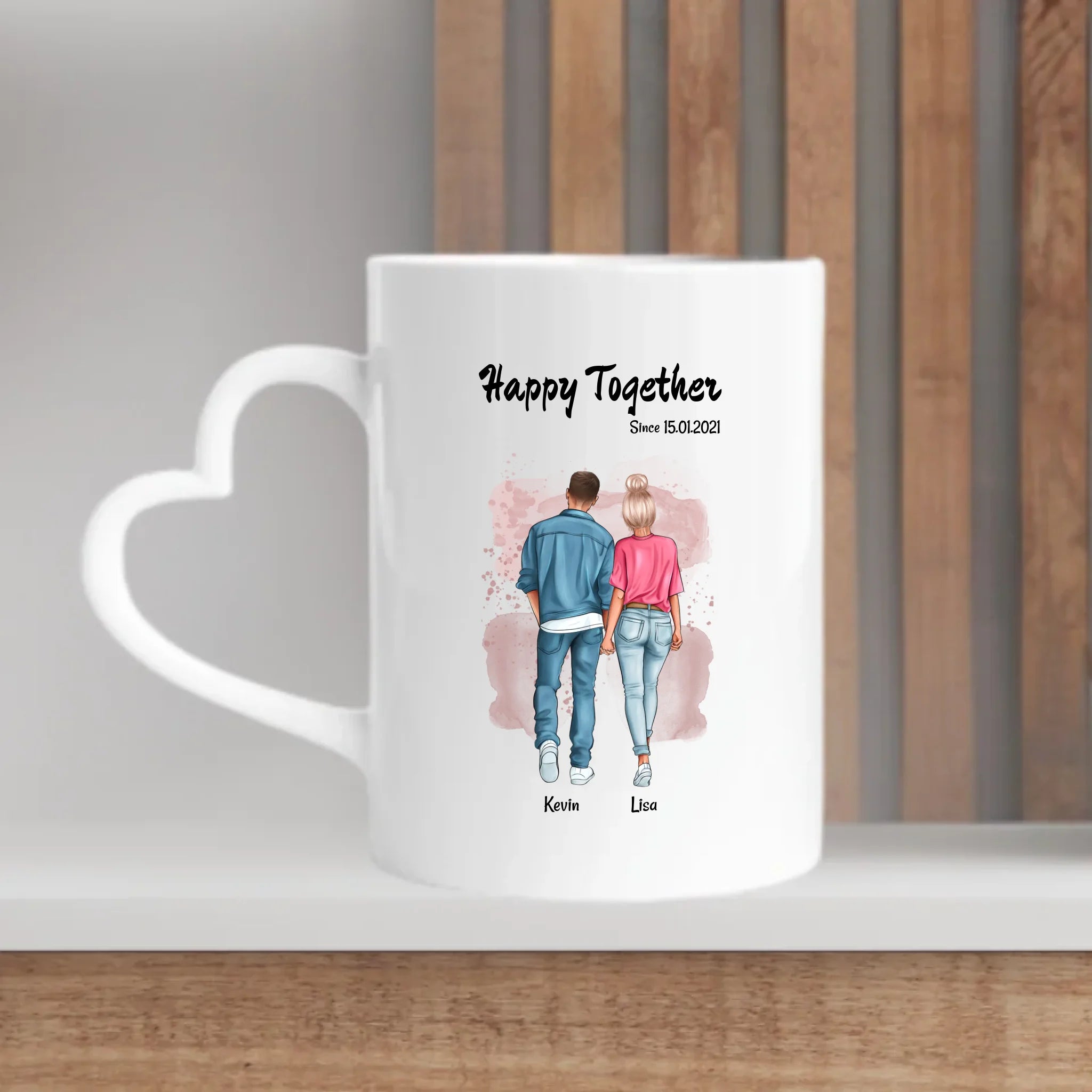 Freundin Jahrestag Tasse Geschenk von Freund personalisiert - Cantty