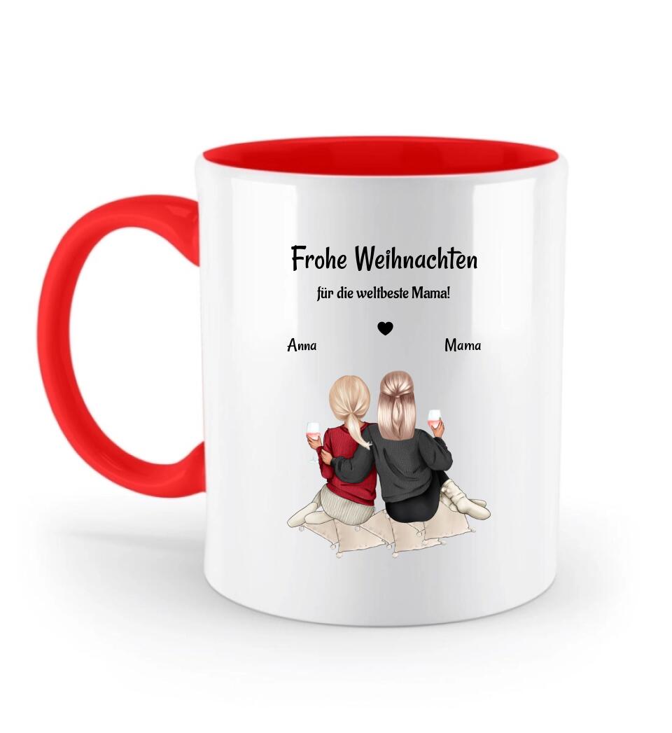 Frohe Weihnachten Tasse Geschenk für Mama von erwachsener Tochter - Cantty