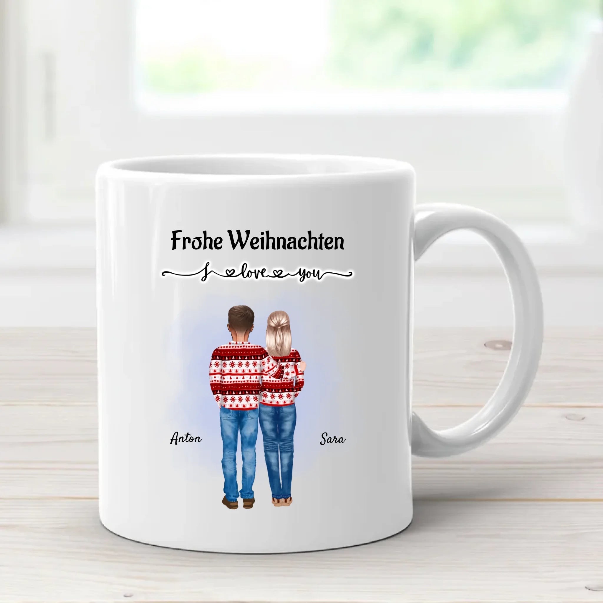 Frohe Weihnachten Tasse Oama Opa Geschenk - Cantty