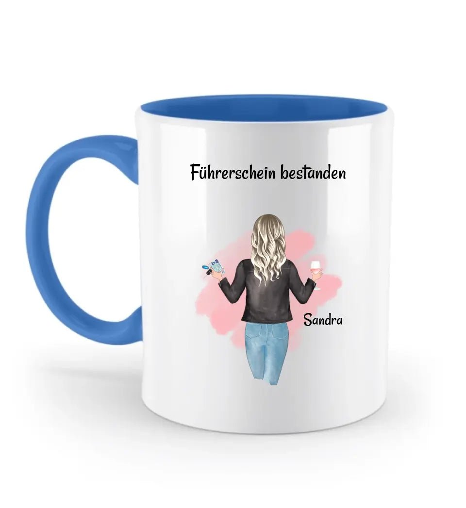 Führerschein bestanden Geschenk Tasse für Mädchen - Cantty