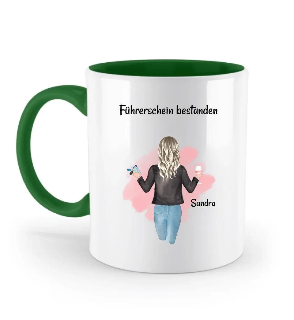 Führerschein bestanden Geschenk Tasse für Mädchen - Cantty
