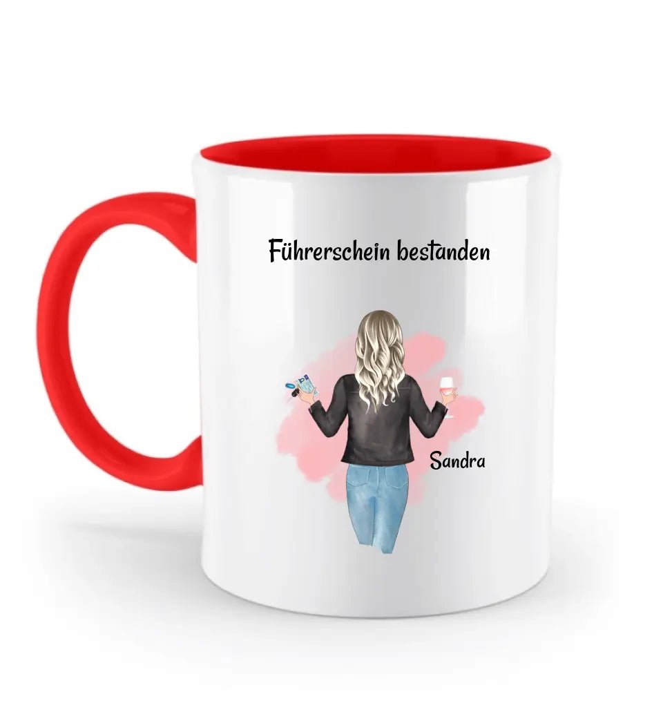 Führerschein bestanden Geschenk Tasse für Mädchen - Cantty