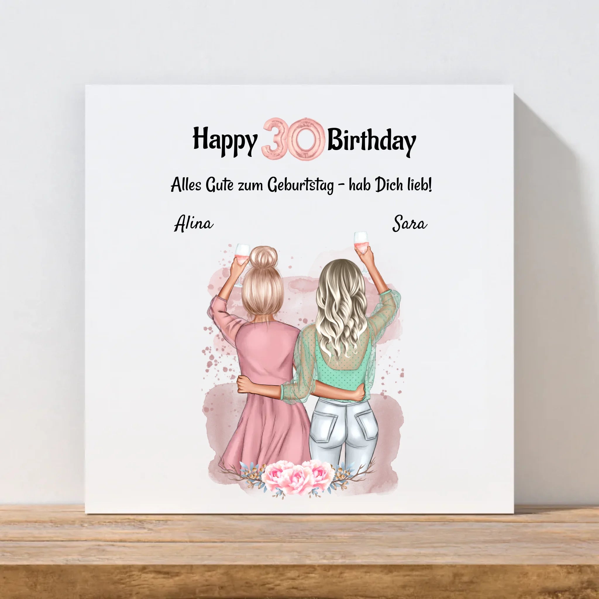 Geburtstagsgeschenk für erwachsene Tochter Leinwandbild - Cantty