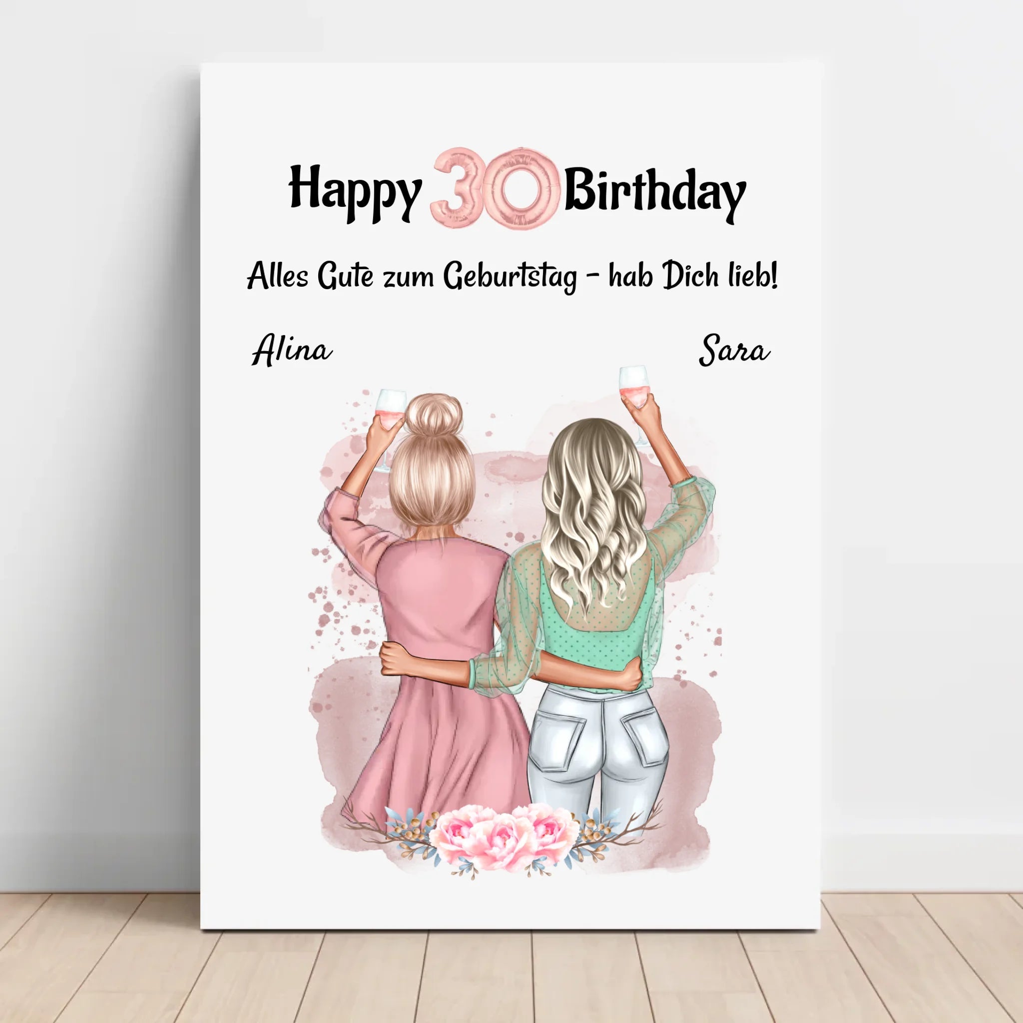 Geburtstagsgeschenk für erwachsene Tochter Leinwandbild - Cantty