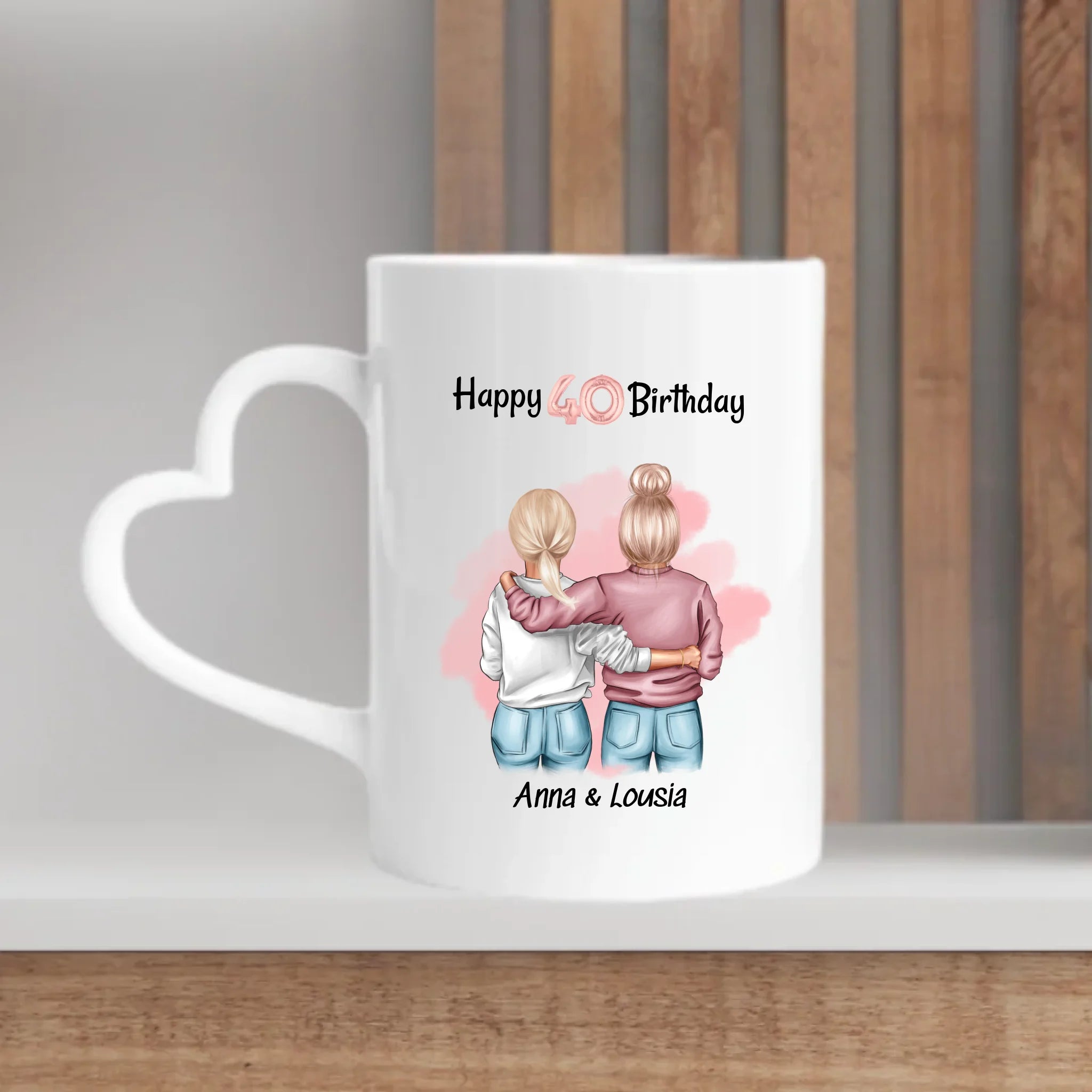 Geschenk 40 Geburtstag beste Freundin Tasse - Cantty