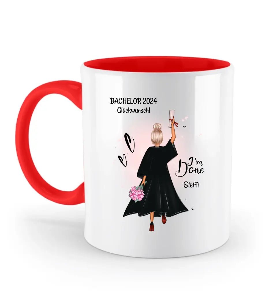 Geschenk Bachelor Tasse für Mädchen - Cantty
