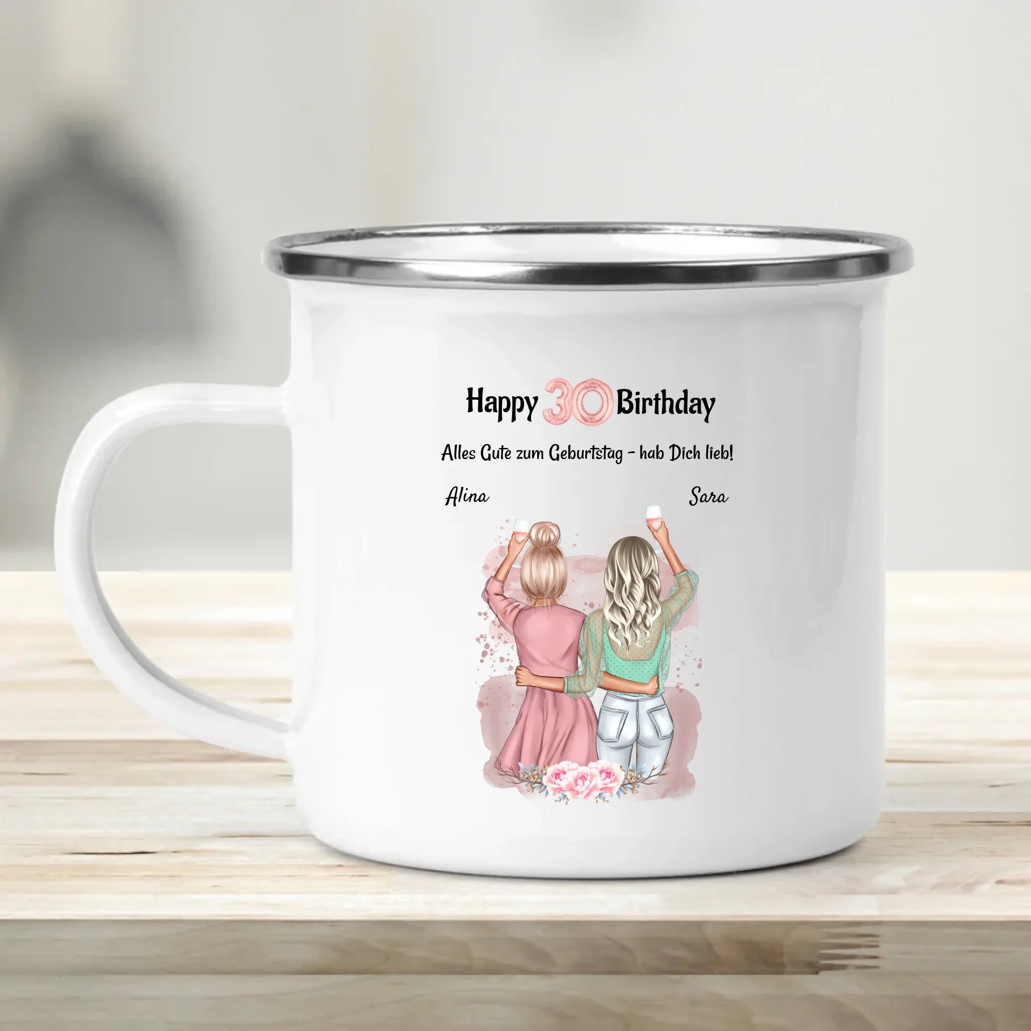 Geschenk für Tochter zum Geburtstag personalisierte Tasse - Cantty