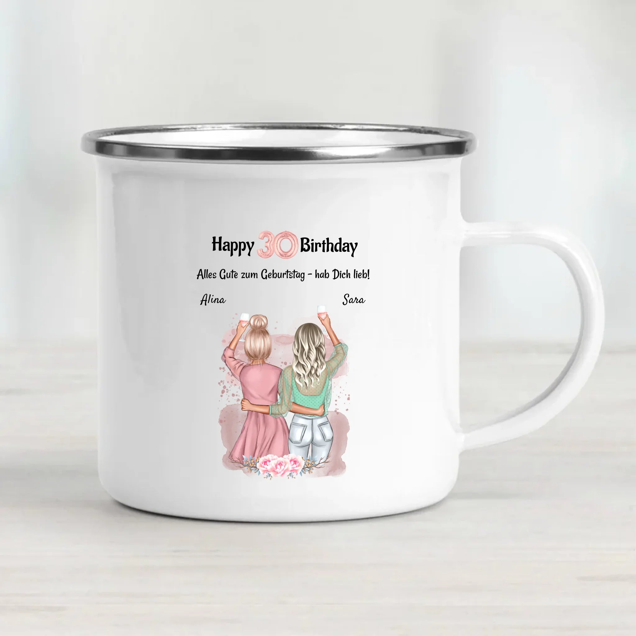 Geschenk für Tochter zum Geburtstag personalisierte Tasse - Cantty