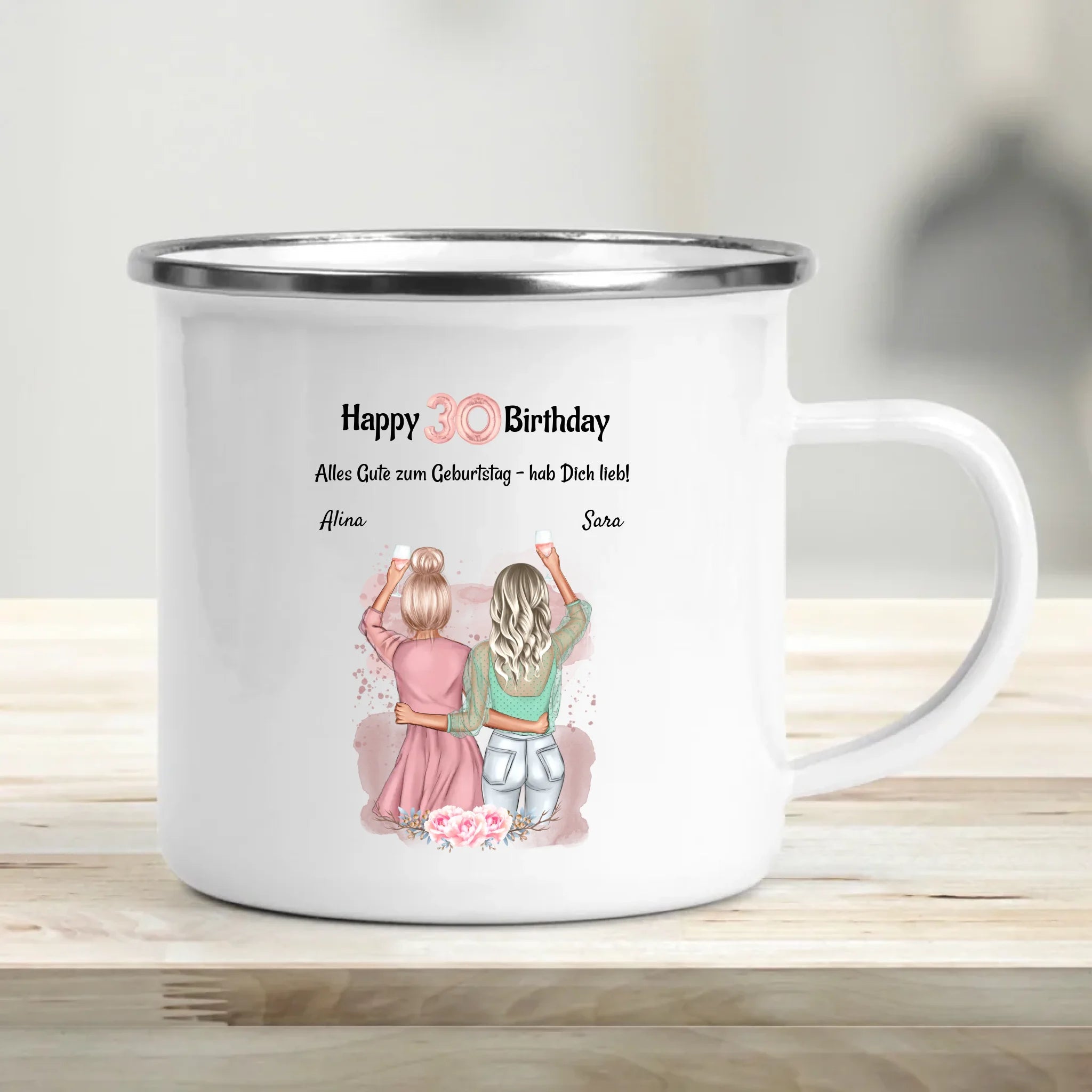Geschenk für Tochter zum Geburtstag personalisierte Tasse - Cantty