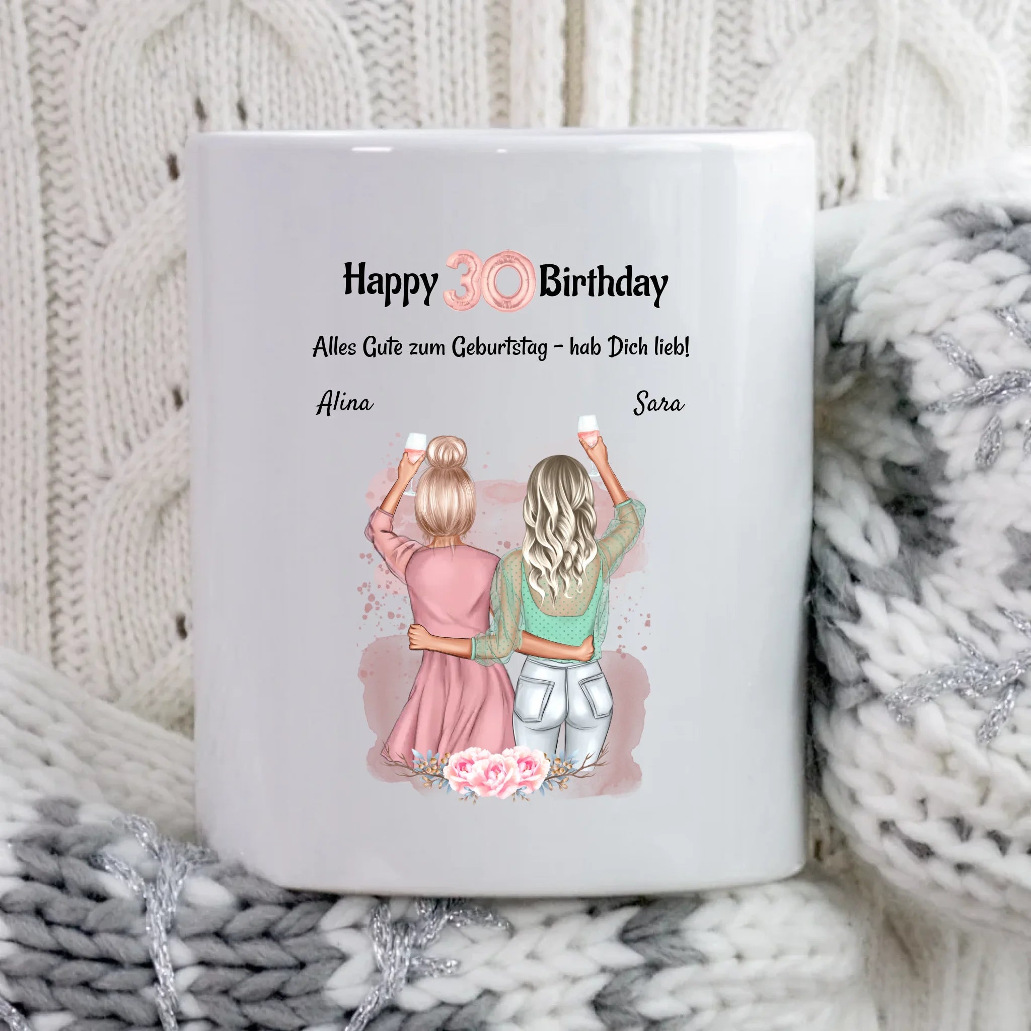 Geschenk für Tochter zum Geburtstag personalisierte Tasse - Cantty
