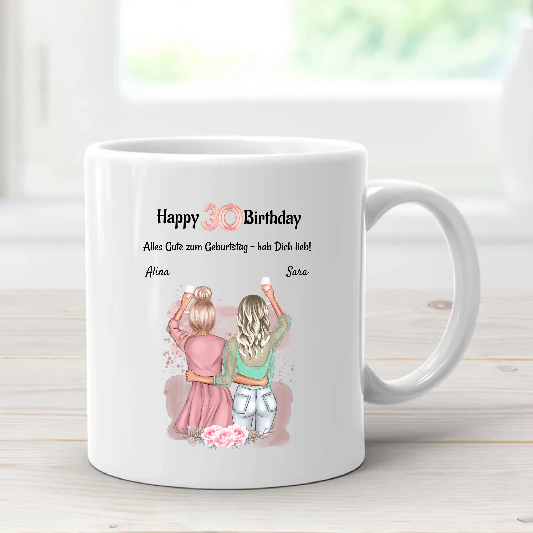Geschenk für Tochter zum Geburtstag personalisierte Tasse - Cantty