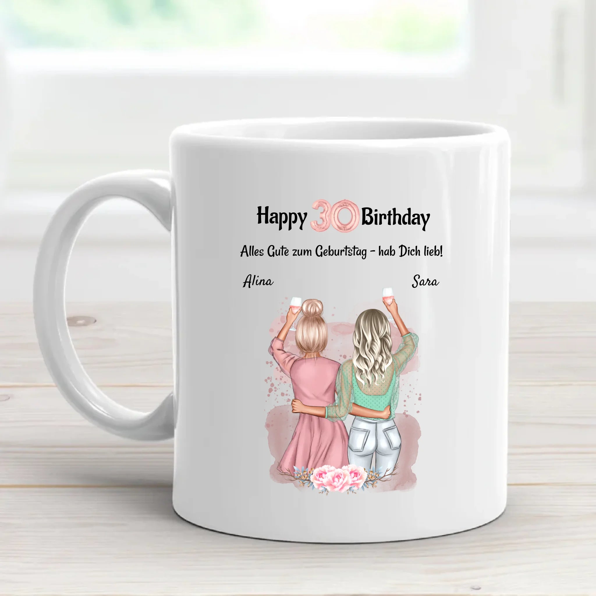 Geschenk für Tochter zum Geburtstag personalisierte Tasse - Cantty