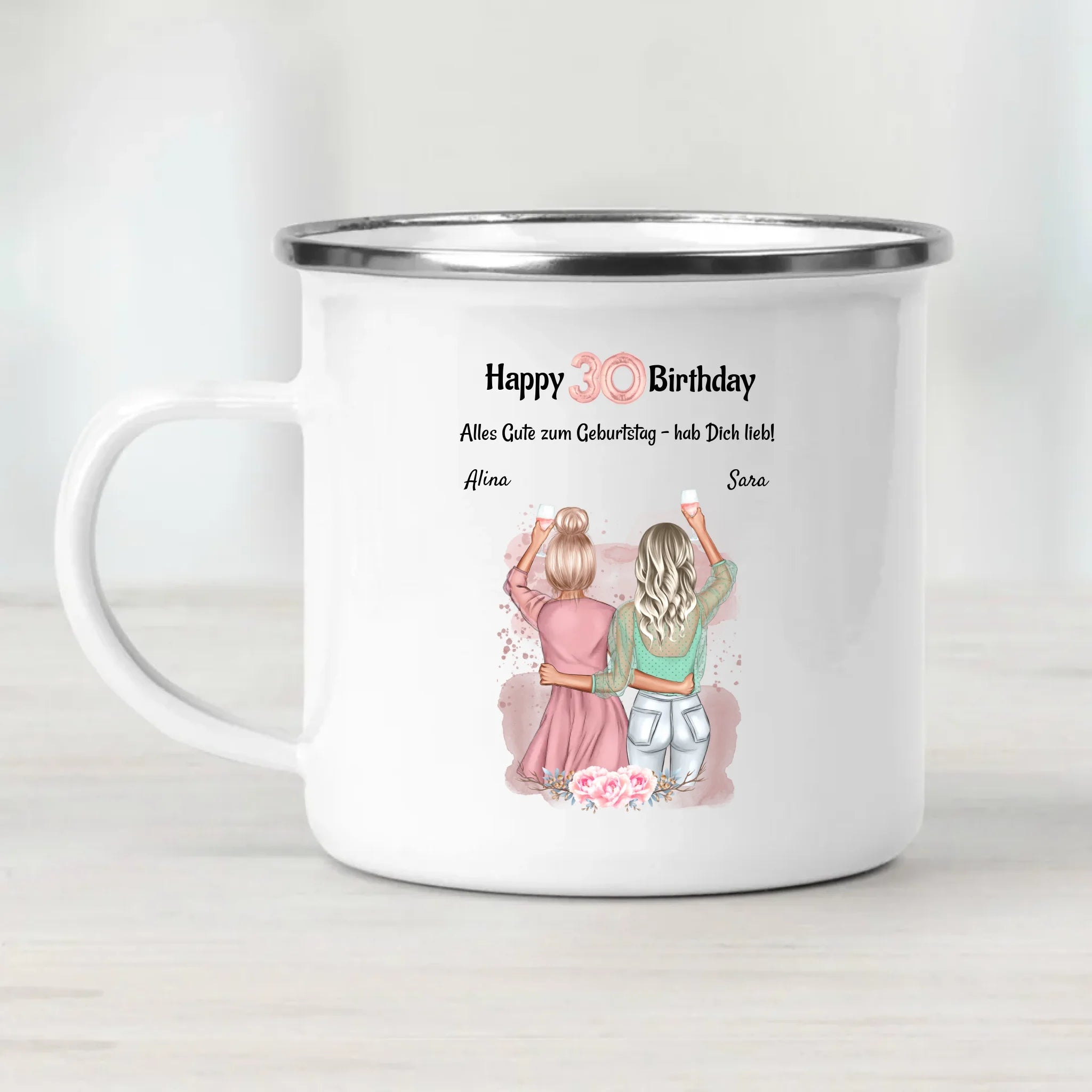Geschenk für Tochter zum Geburtstag personalisierte Tasse - Cantty