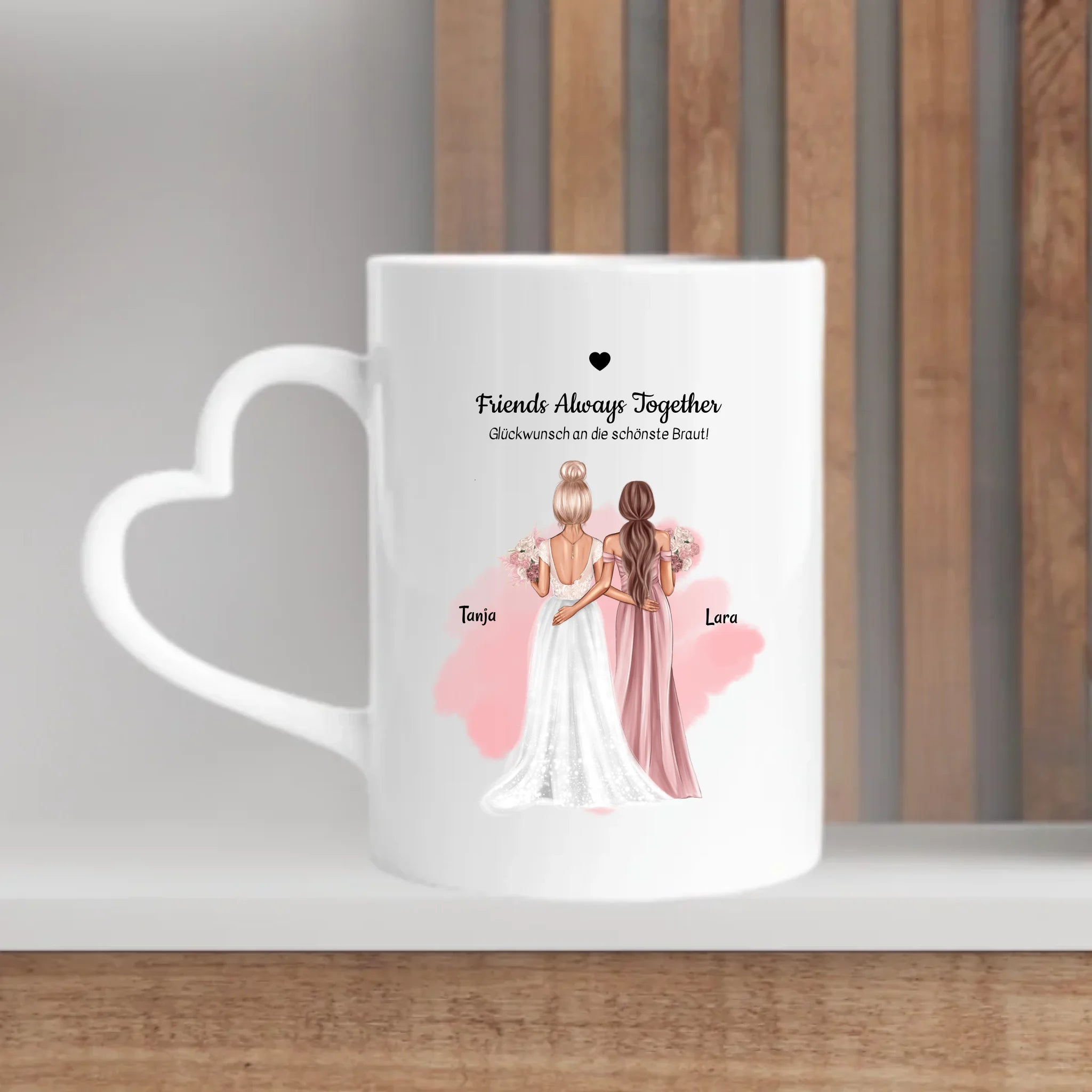 Geschenk Hochzeit beste Freundin Tasse - Cantty
