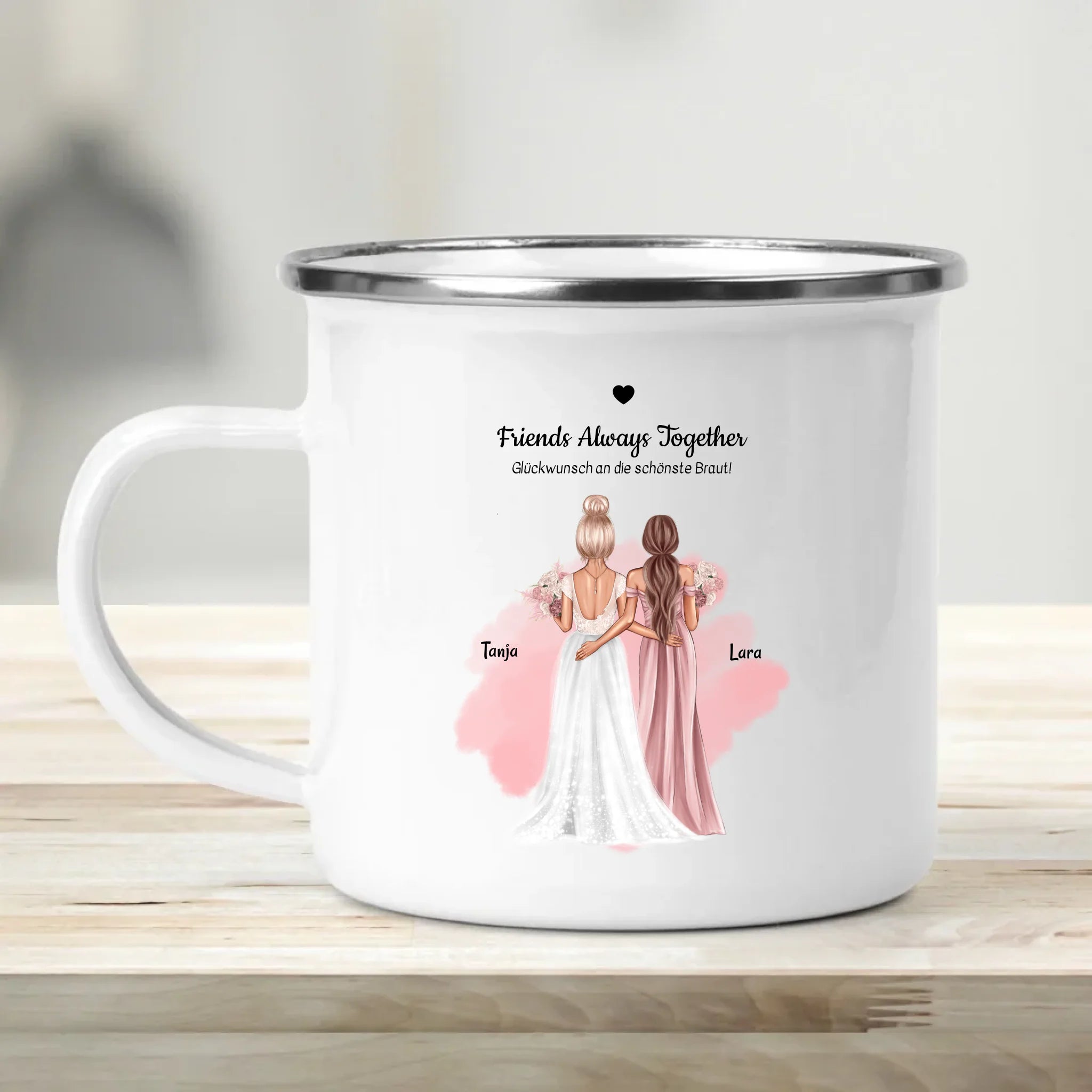 Geschenk Hochzeit beste Freundin Tasse - Cantty