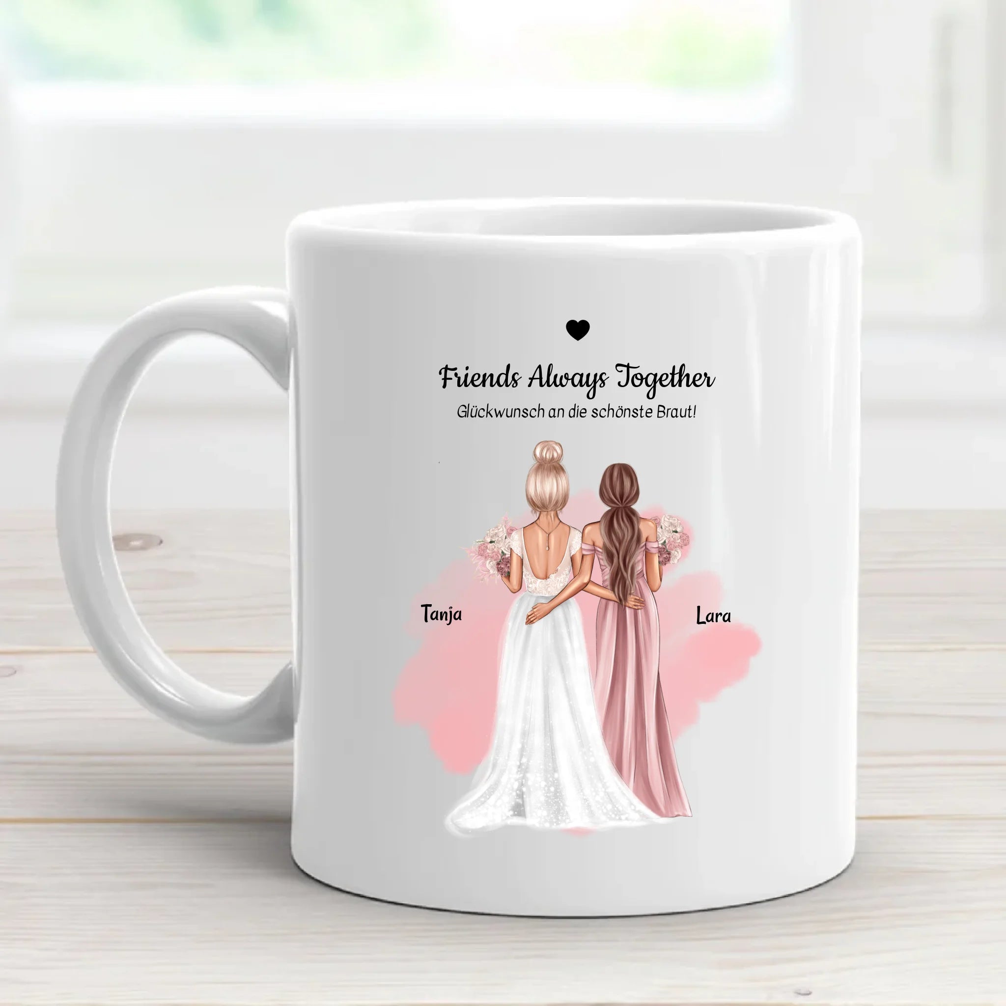 Geschenk Hochzeit beste Freundin Tasse - Cantty