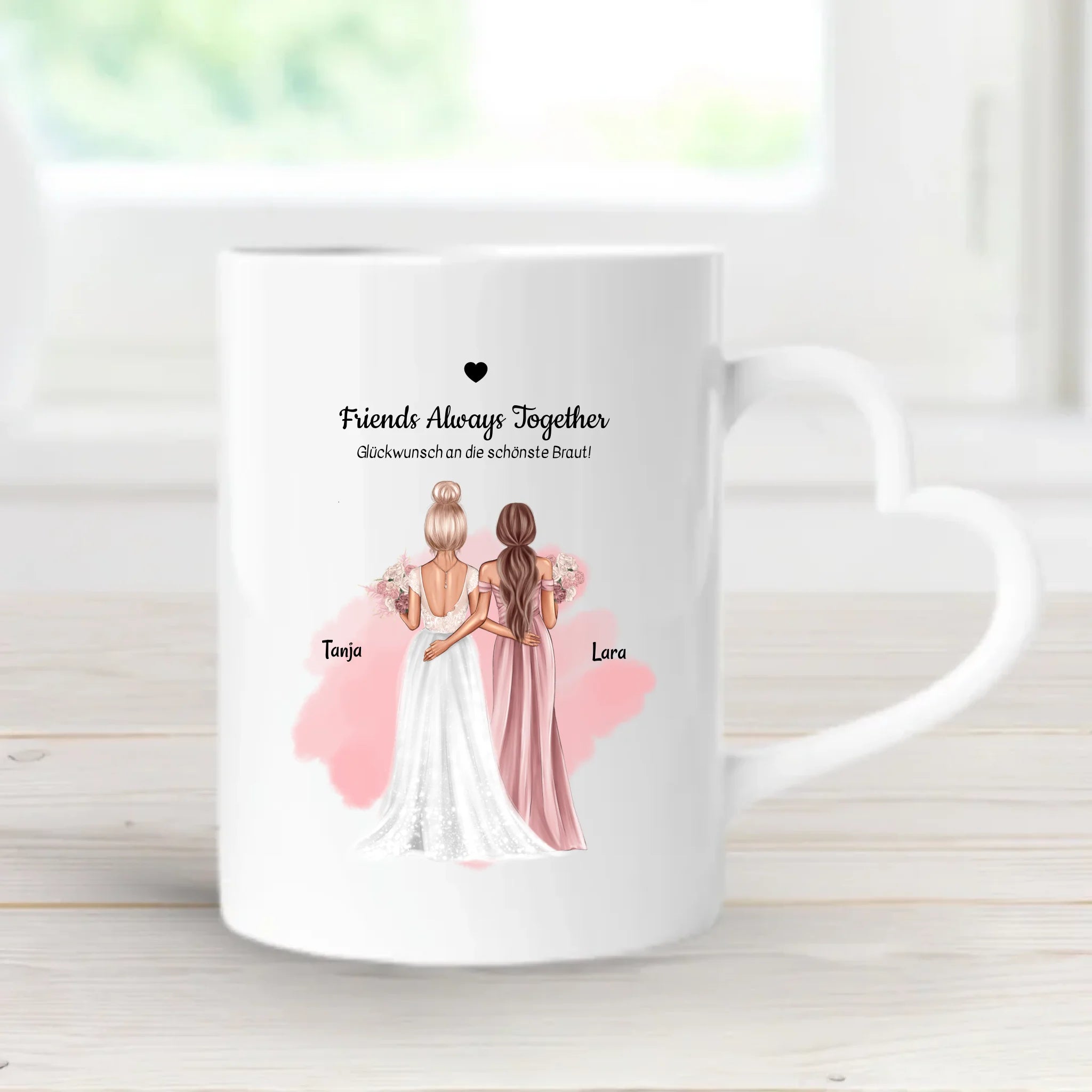 Geschenk Hochzeit beste Freundin Tasse - Cantty