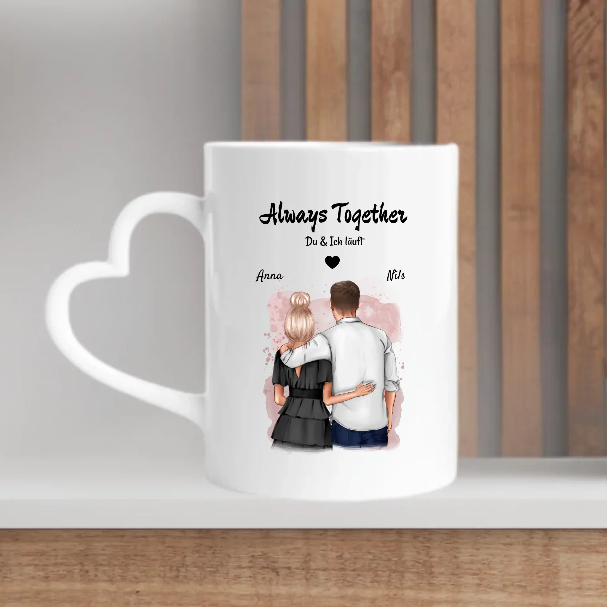 Geschenk Jahrestag Paar Tasse mit Bild - Cantty