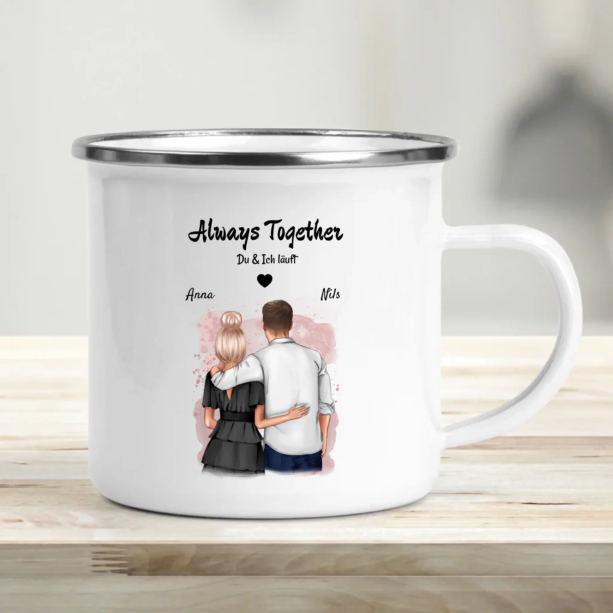 Geschenk Jahrestag Paar Tasse mit Bild - Cantty