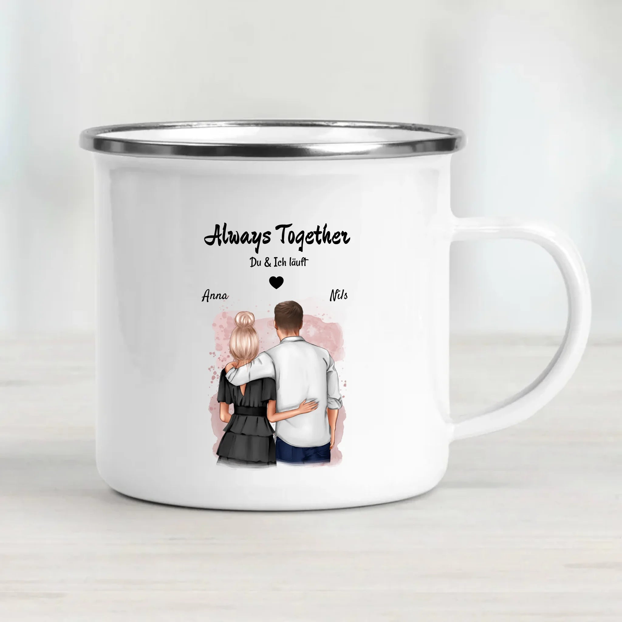 Geschenk Jahrestag Paar Tasse mit Bild - Cantty