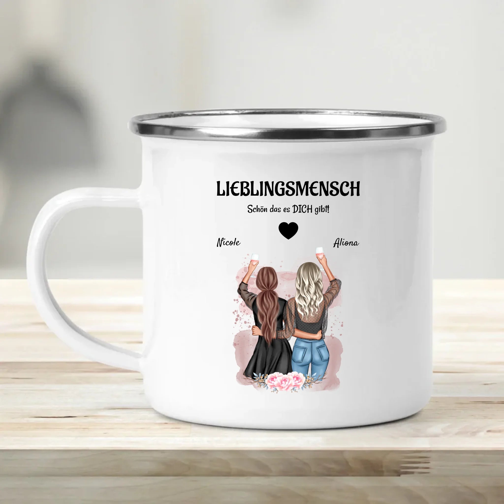 Geschenk Lieblingsmensch Tasse personalisiert mit Namen - Cantty