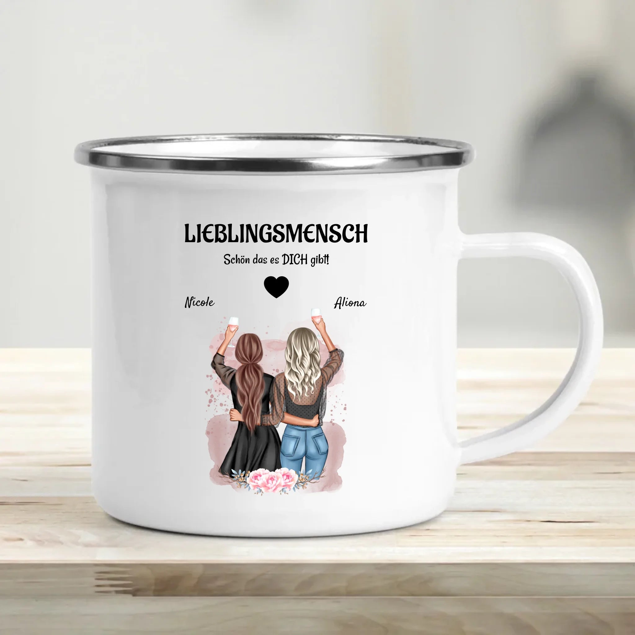 Geschenk Lieblingsmensch Tasse personalisiert mit Namen - Cantty